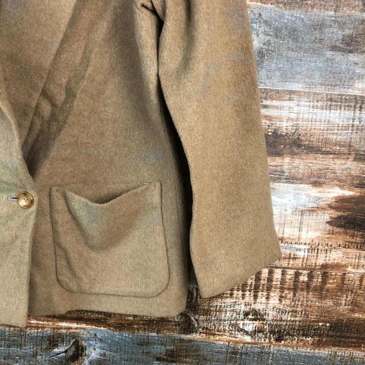 Calvin Klein Calvin Klein Brown vintage blazer #A2195 Size US S / EU 44-46 / 1 - 8 Thumbnail