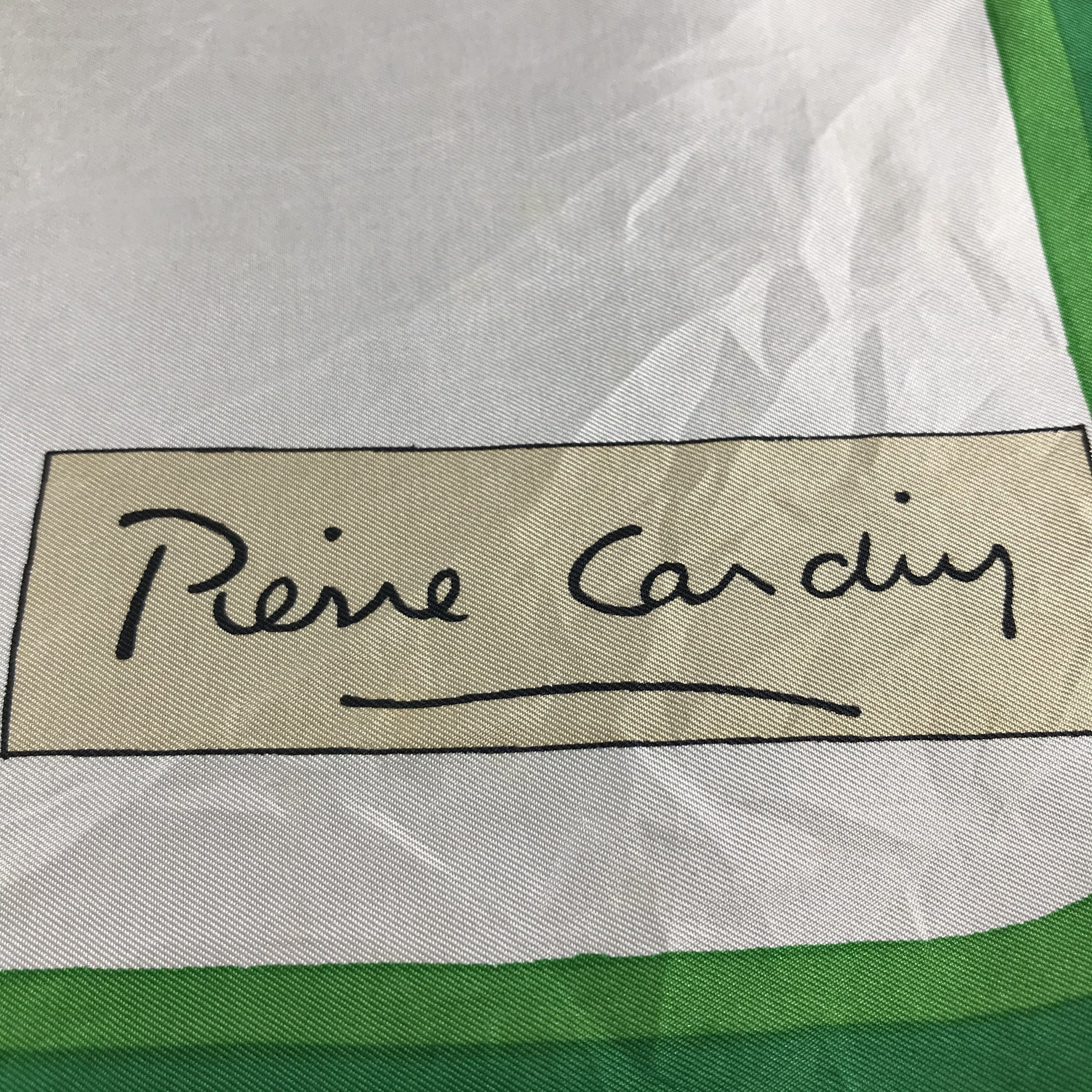 Pierre Cardin Pierre Cardin Silk Scarf M76 Size ONE SIZE - 3 Thumbnail