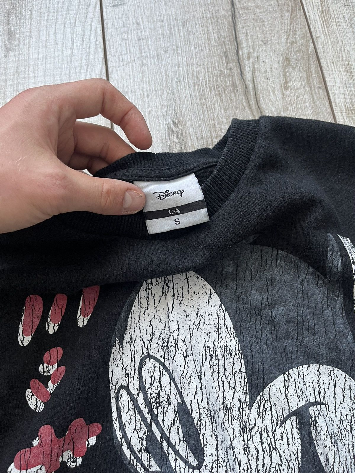 Disney × Mickey Mouse × Vintage Vintage sweatshirt Disney Mickey Mouse 80-90s Size S / US 4 / IT 40 - 5 Thumbnail