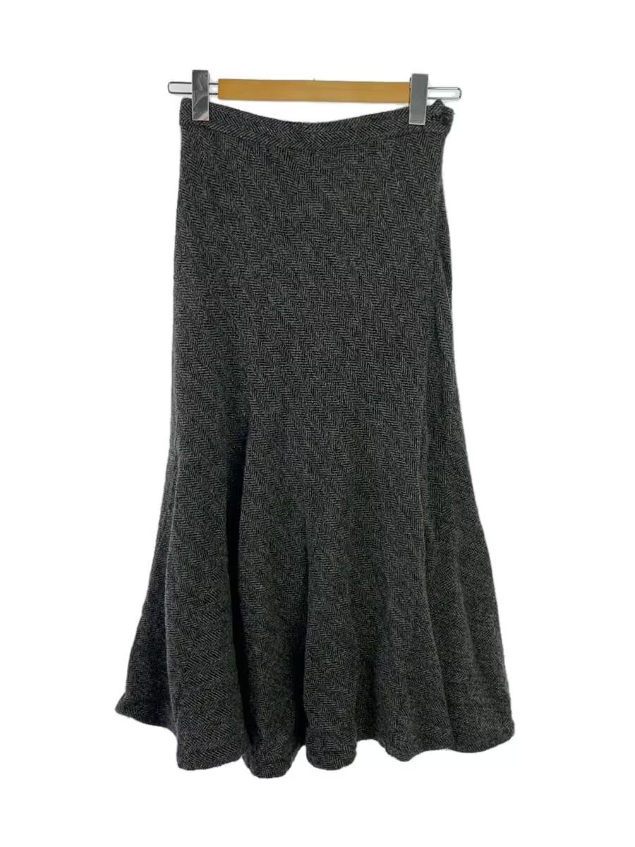 Comme des Garcons Flared Wool Long Skirt Size 26" / US 2 / IT 38 - 1 Thumbnail