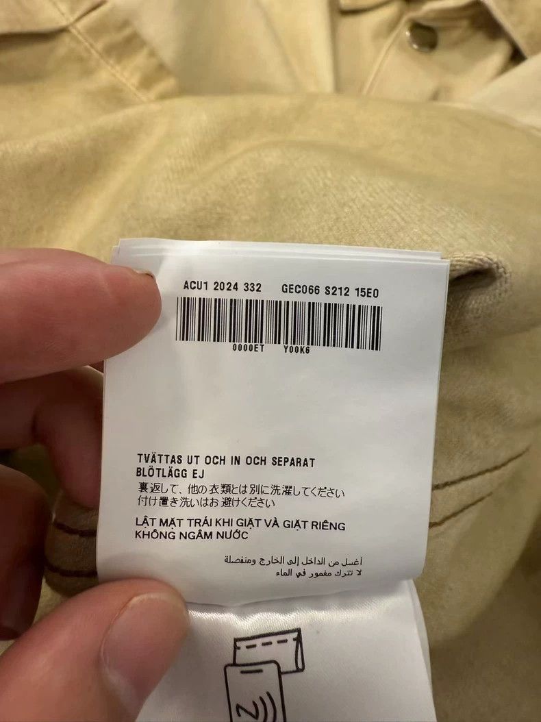 Prada Prada Classic triangle label old ready-to-wear dyed denim Size US L / EU 52-54 / 3 - 6 Thumbnail