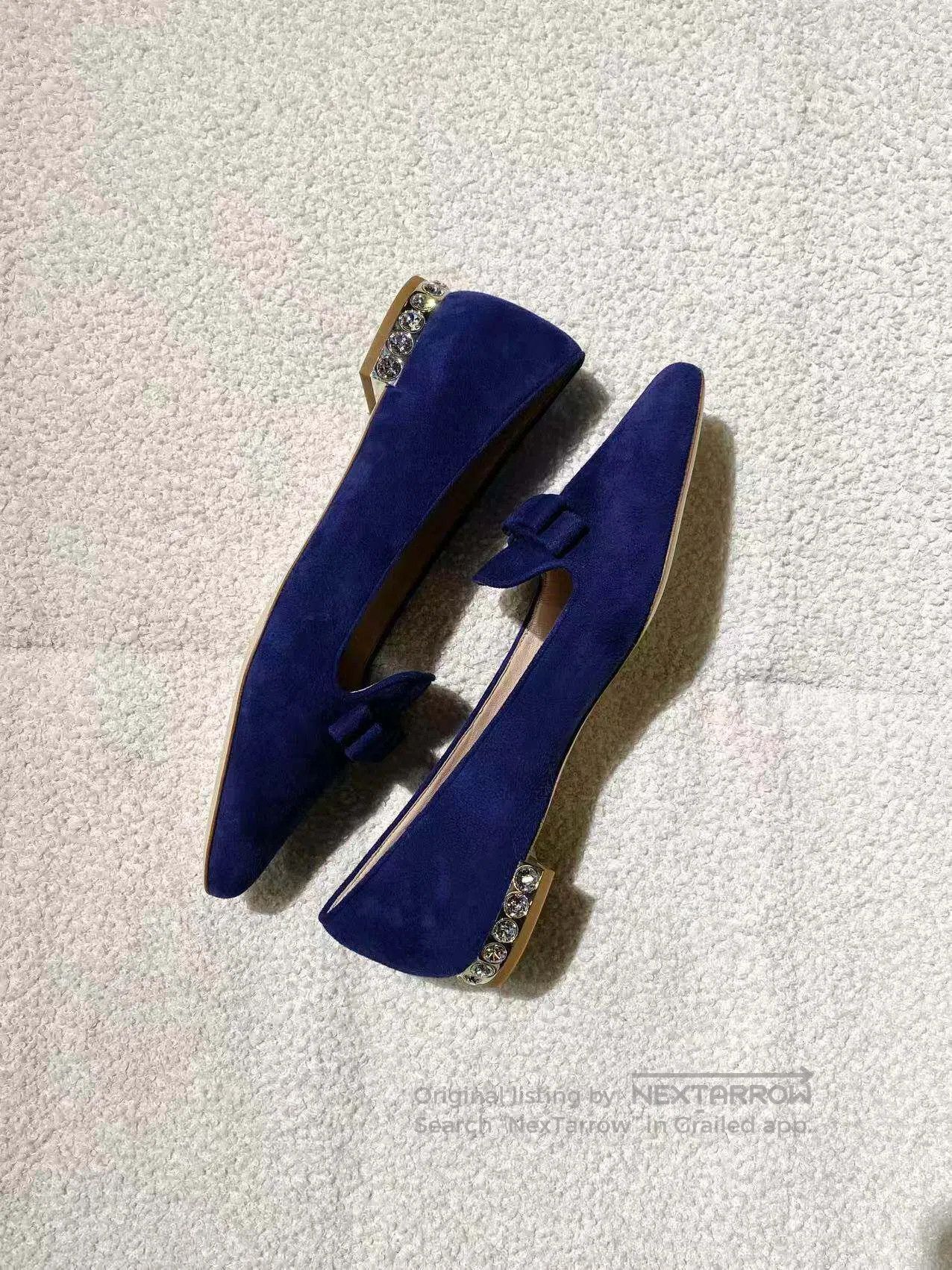 Miu Miu Miu Miu Rhinestone flats| Size US 6 / IT 36 - 4 Thumbnail