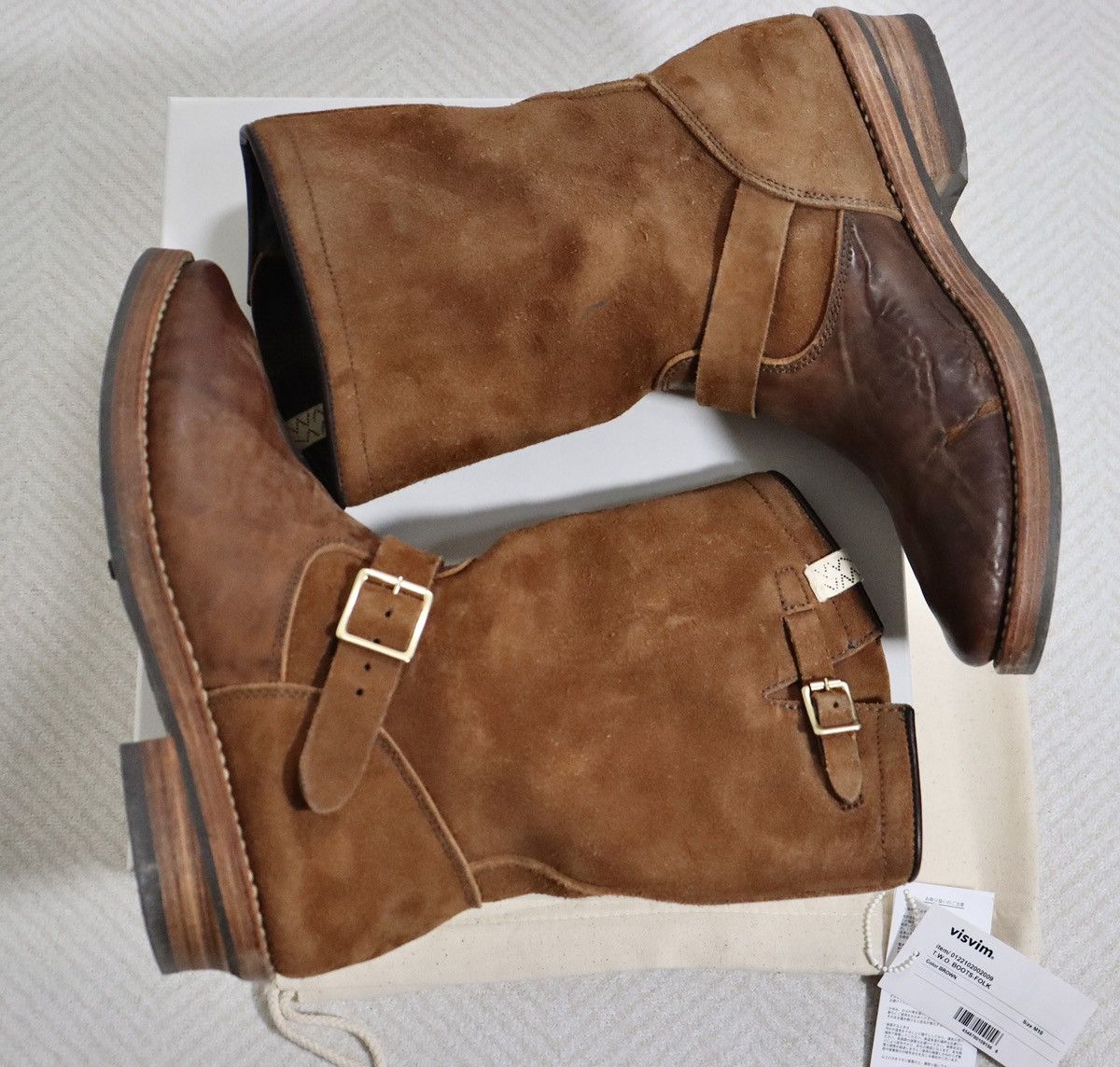 Visvim Visvim 22ss T.W.O Boots Folk two（Horsehide） Size US 10 / EU 43 - 5 Thumbnail