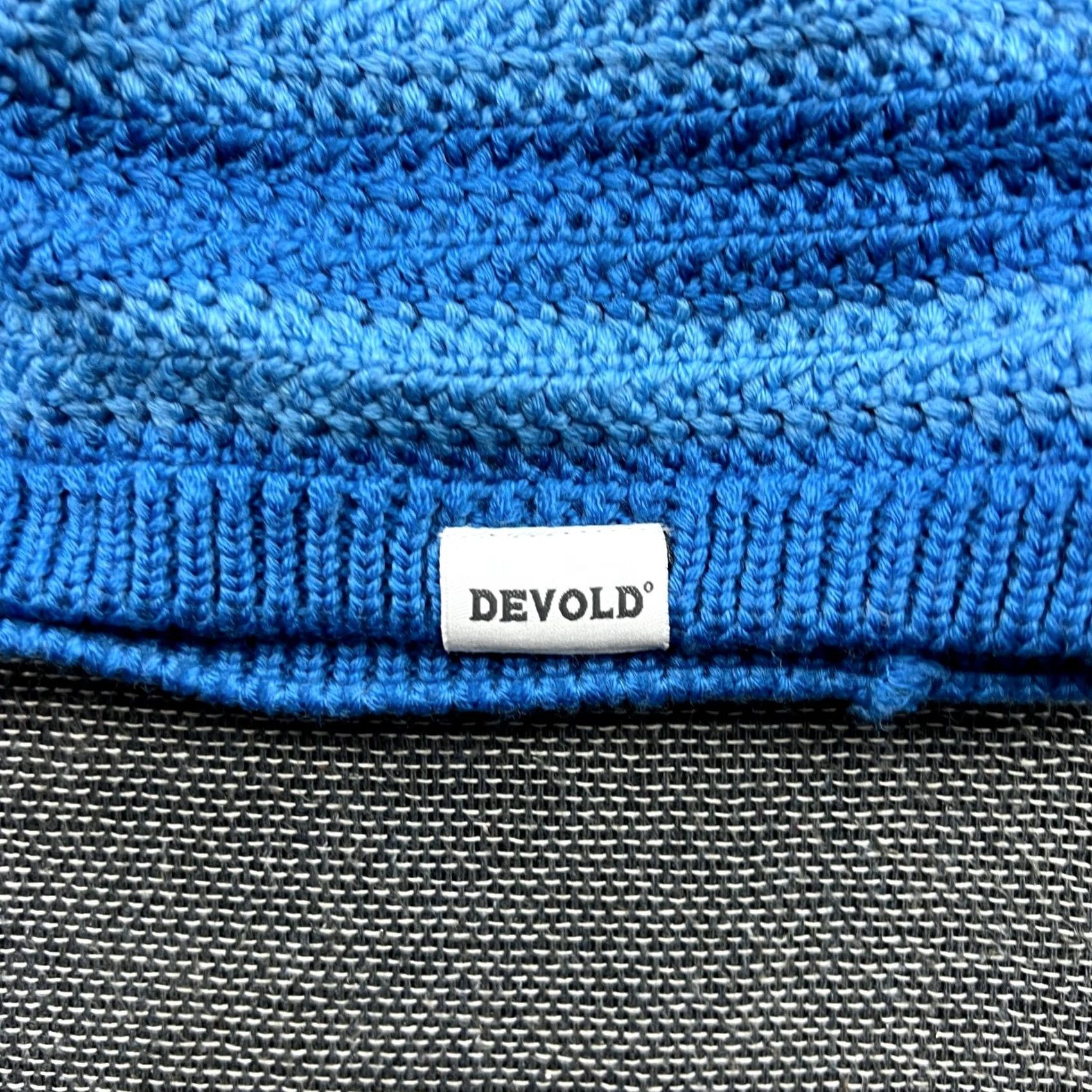 Vintage Devold Hill Beanie Hat Cap 58 Blue 100% Virgin Wool Unisex Adults Wool Beanie Thermal Cap Vintage: No Mens Womens Boys Girls Size ONE SIZE - 2 Thumbnail