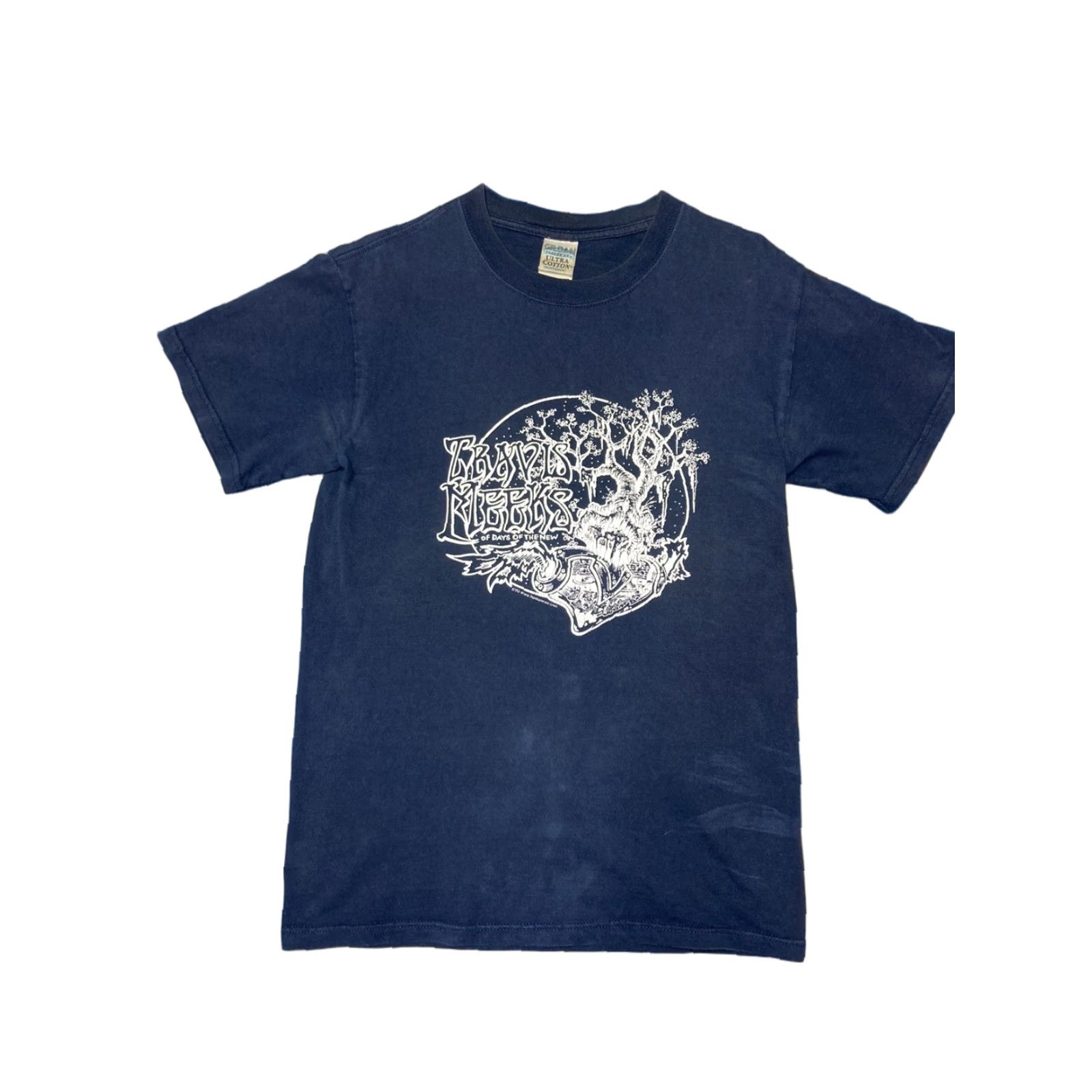 Vintage VINTAGE Travis Meeks days of the new band tee shirt alt rock vtg Small / Medium Men T-Shirt Blue Size US S / EU 44-46 / 1 - 1 Thumbnail