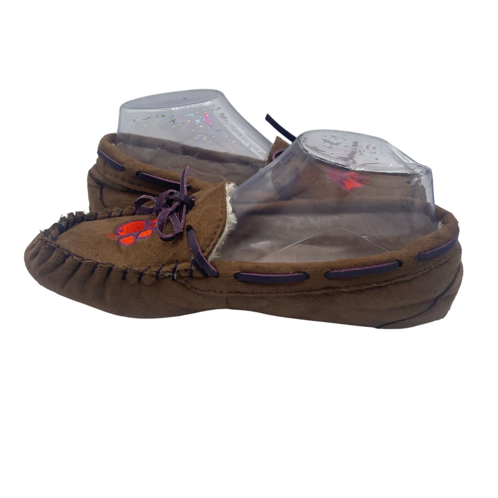 Other Clemson Tigers Campus Cruzers Slippers Brown Faux Fur 7 Size US 7 / IT 37 - 6 Thumbnail