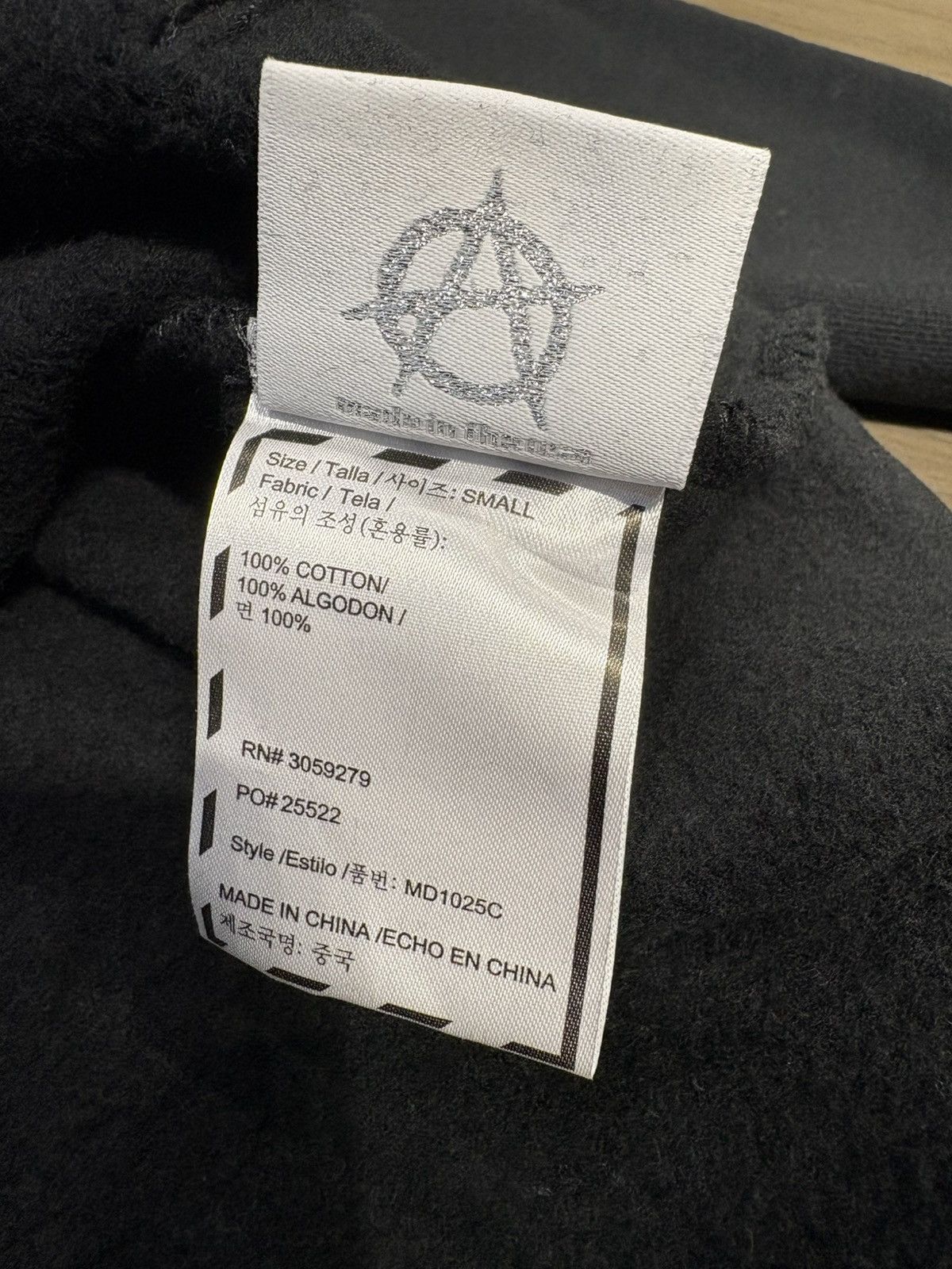 Revenge REVENGE “SKELETON ANGEL” HOODIE - SIZE SMALL - (BLACK) Size US S / EU 44-46 / 1 - 4 Thumbnail