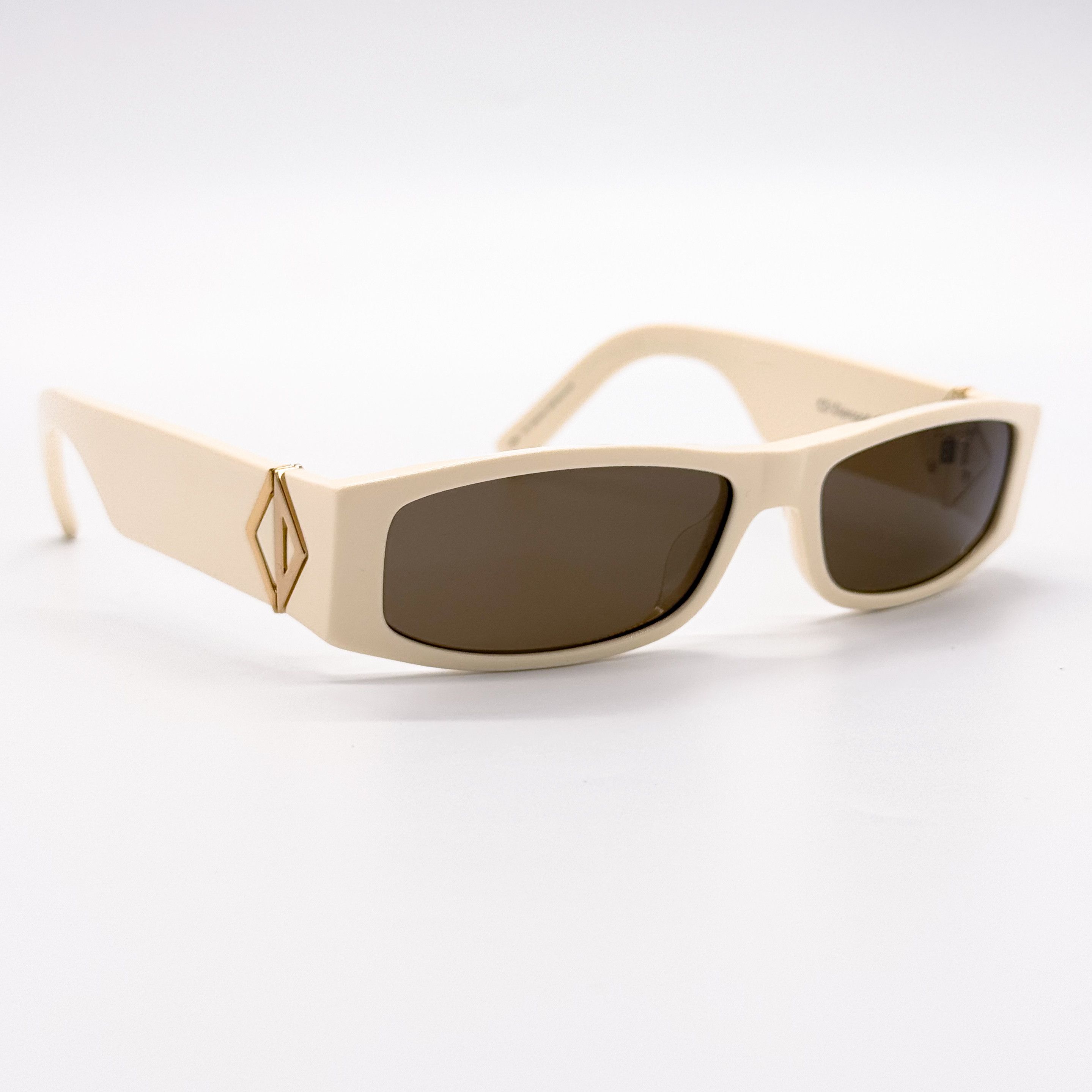 Dior NEW DIOR CD DIAMOND S1I 50F0 IVORY UNISEX SUNGLASSES Size ONE SIZE - 4 Thumbnail