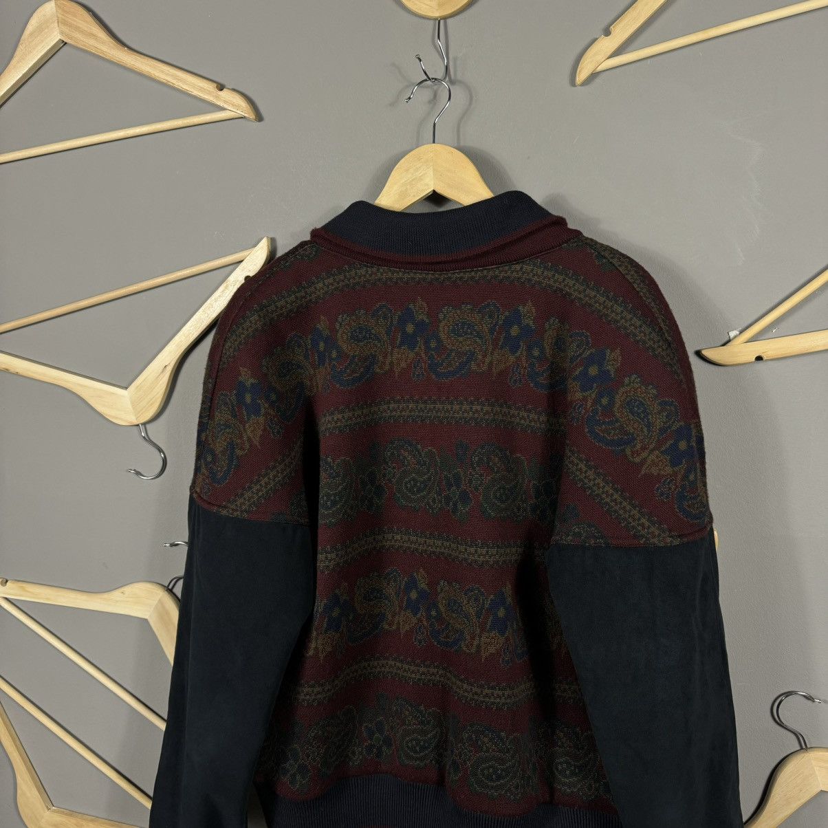 Paul & Shark Vintage Paul & Shark Aztec Style Cardigan Size US M / EU 48-50 / 2 - 9 Thumbnail