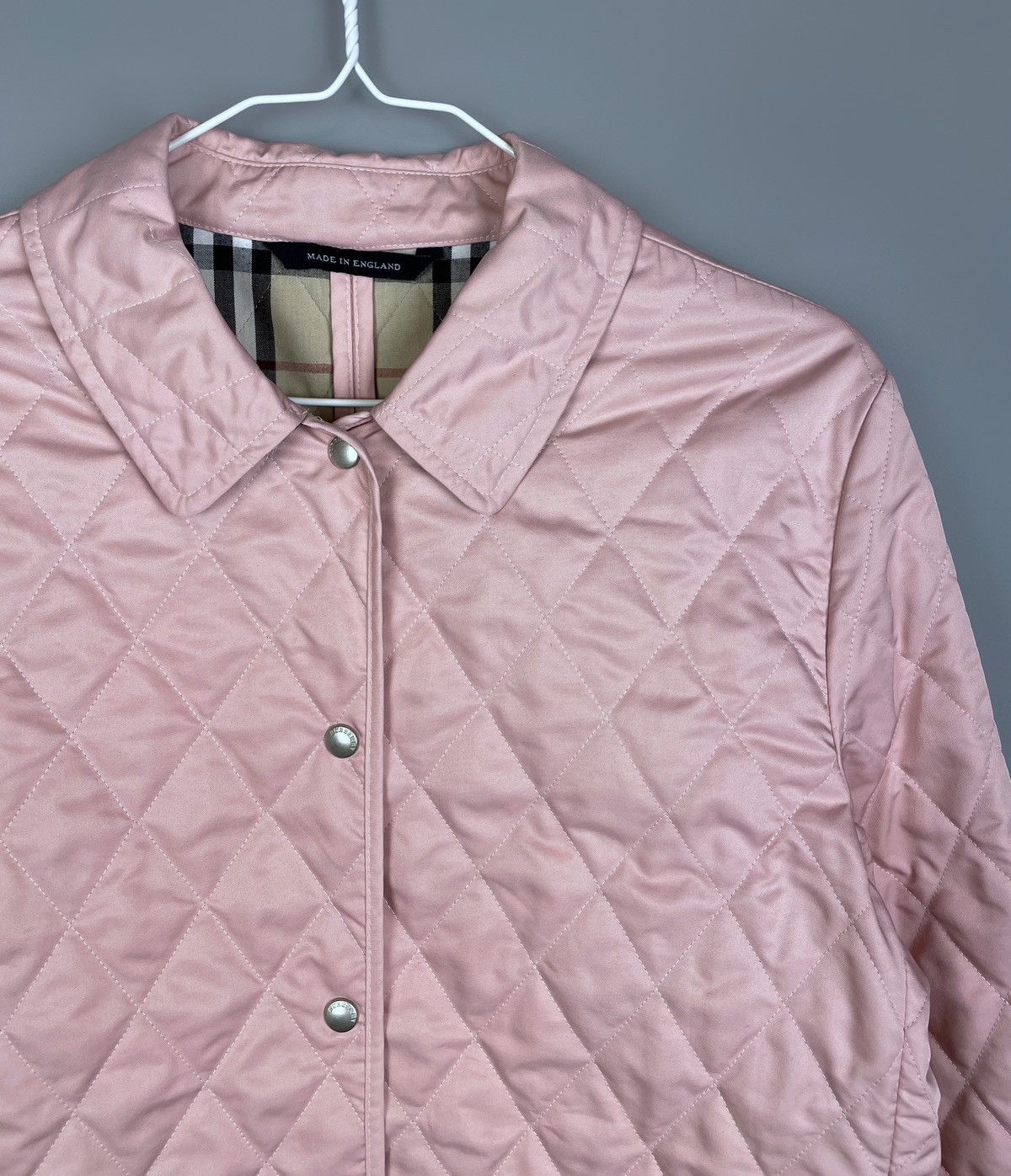 Burberry Burberry London Vintage Quilted Jacket Nova Check Lining M Size M / US 6-8 / IT 42-44 - 3 Thumbnail