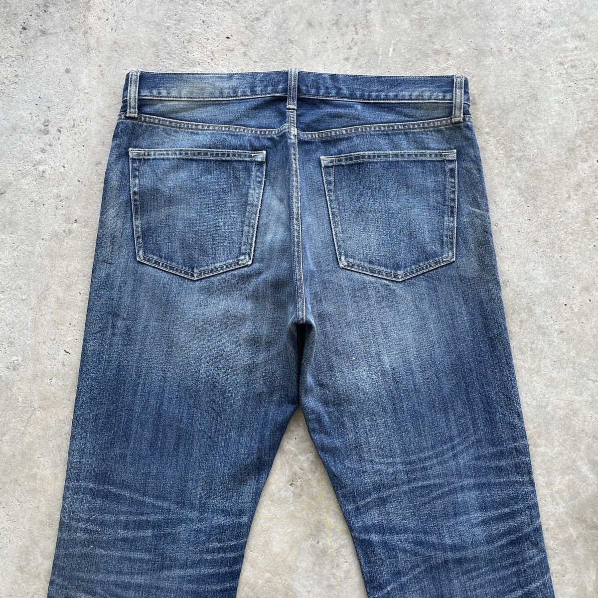 Japanese Brand Vintage Japanese StoneWash Blue Faded Jeans Pants Denim W36 Size US 36 / EU 52 - 8 Thumbnail
