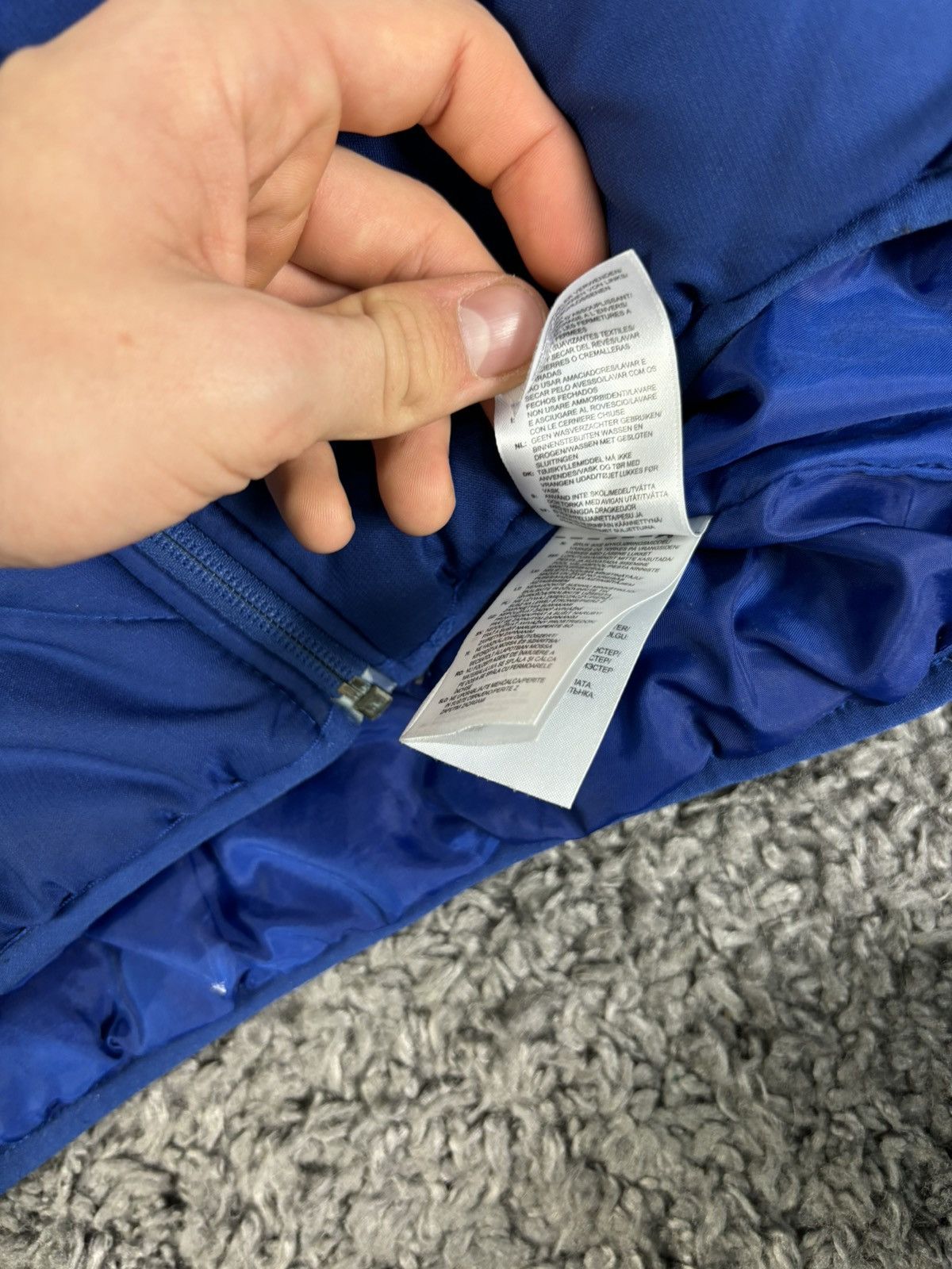 Adidas × Chelsea Soccer × Vintage ADIDAS Chelsea FC Puffer Down Jacket Football Vintage Size US M / EU 48-50 / 2 - 9 Thumbnail