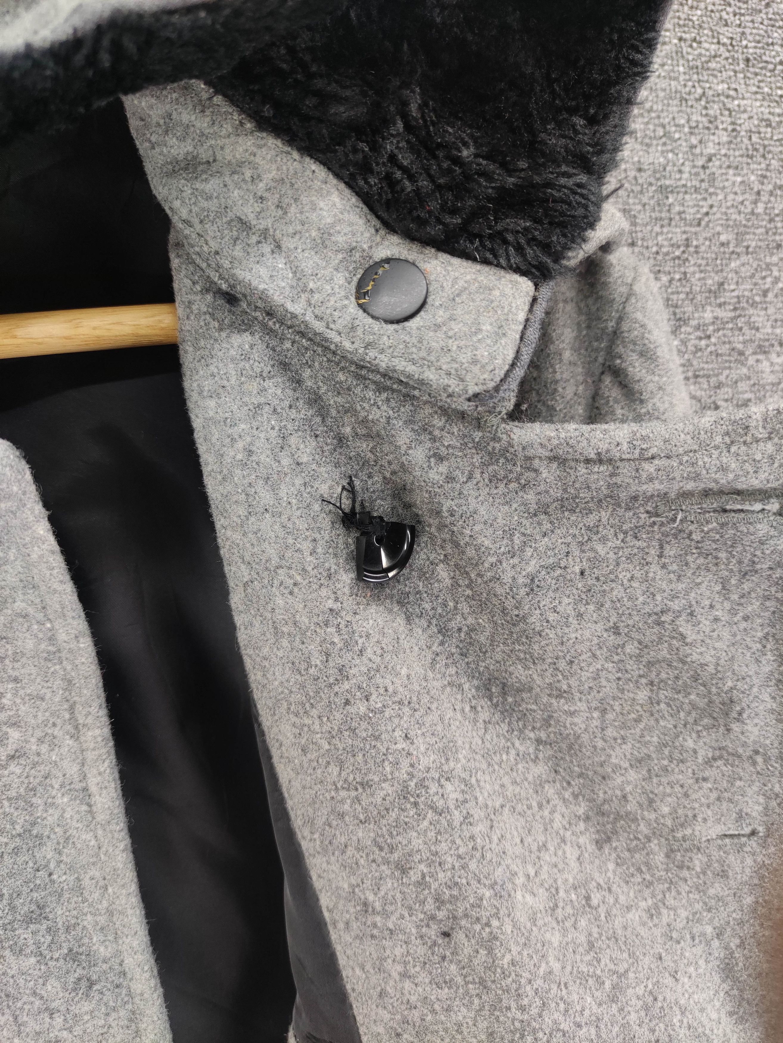 semanticdesign Vintage Semantic Design Wool Jacket With Hoodie Size US M / EU 48-50 / 2 - 4 Thumbnail
