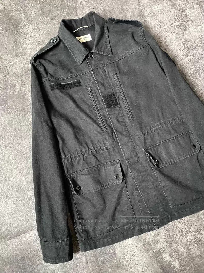 Saint Laurent Paris Saint Laurent Paris Palm Tree Military Jacket Size US S / EU 44-46 / 1 - 2 Thumbnail
