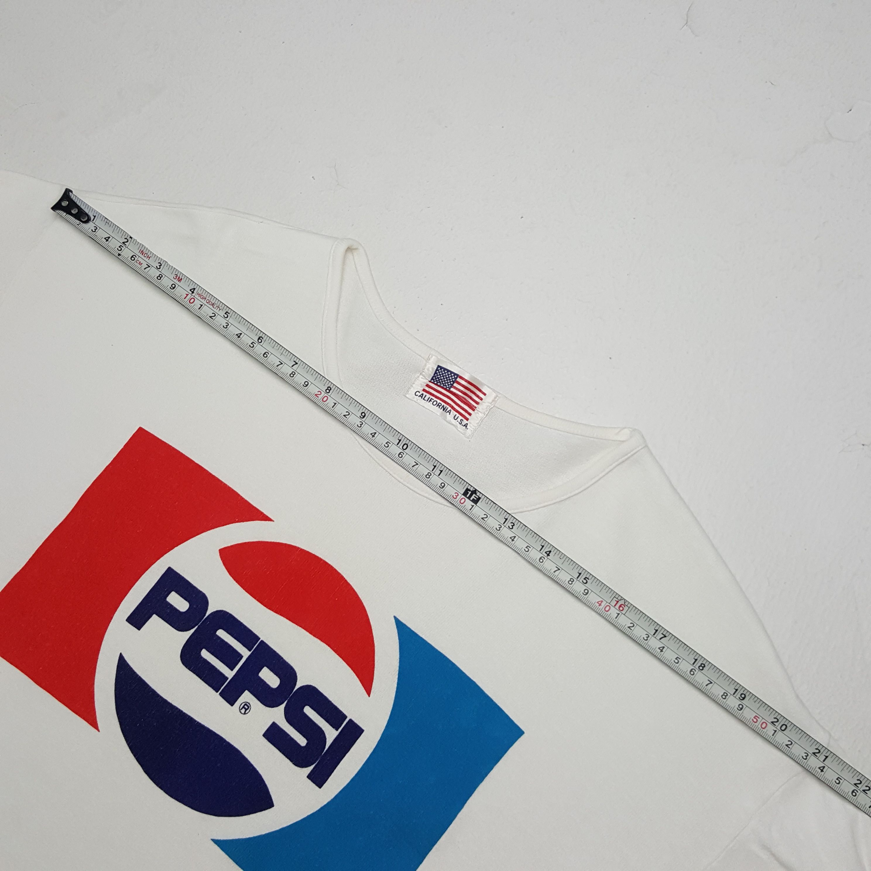 Pepsi × Vintage Vintage Pepsi Big Logo Tshirt Size US M / EU 48-50 / 2 - 5 Thumbnail