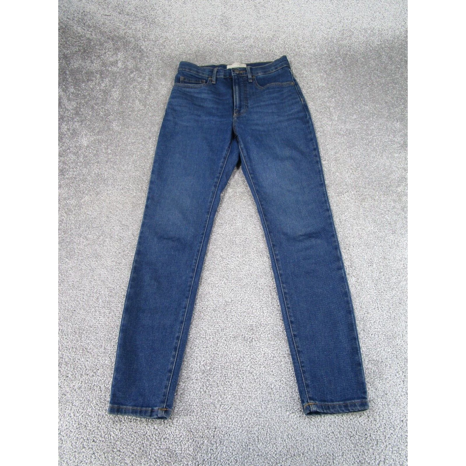 Everlane Everlane Womens Dark Wash Skinny Ankle Jeans 26 Denim Size 26" / US 2 / IT 38 - 1 Thumbnail