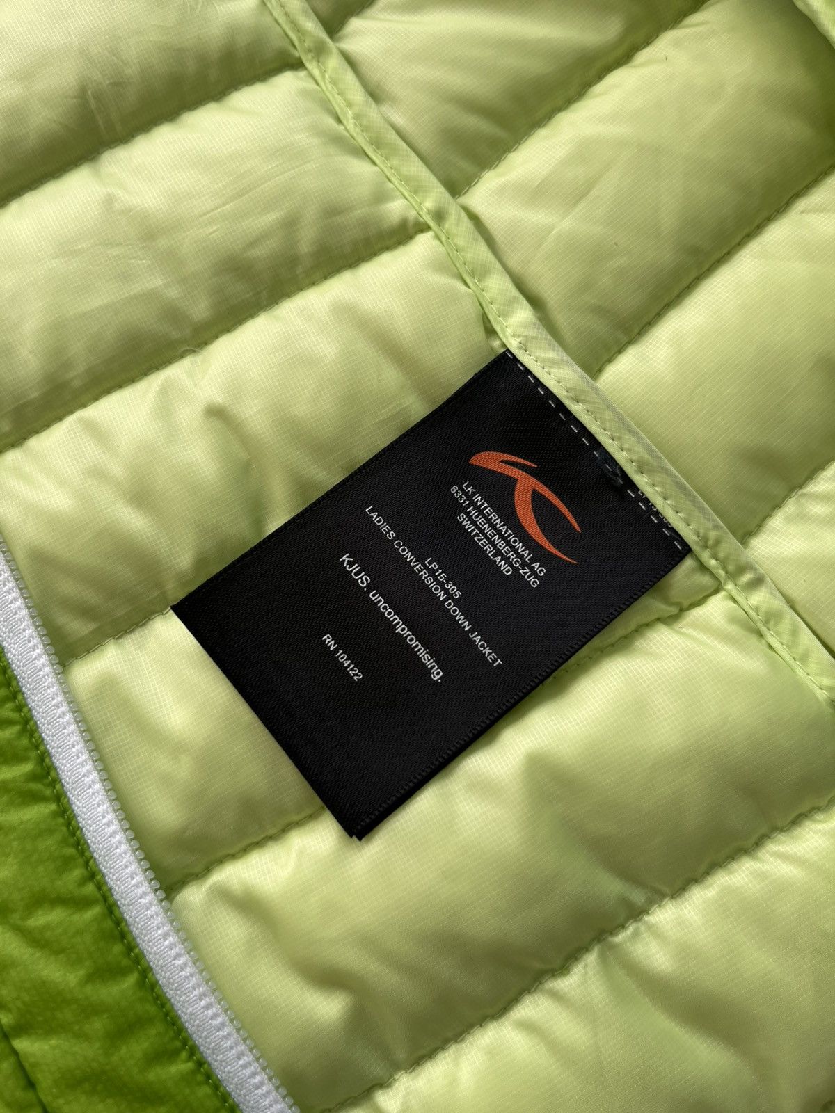 KJUS Kjus System Light Down Jacket Outdoor Life Green Woomen’s Size S / US 4 / IT 40 - 11 Thumbnail