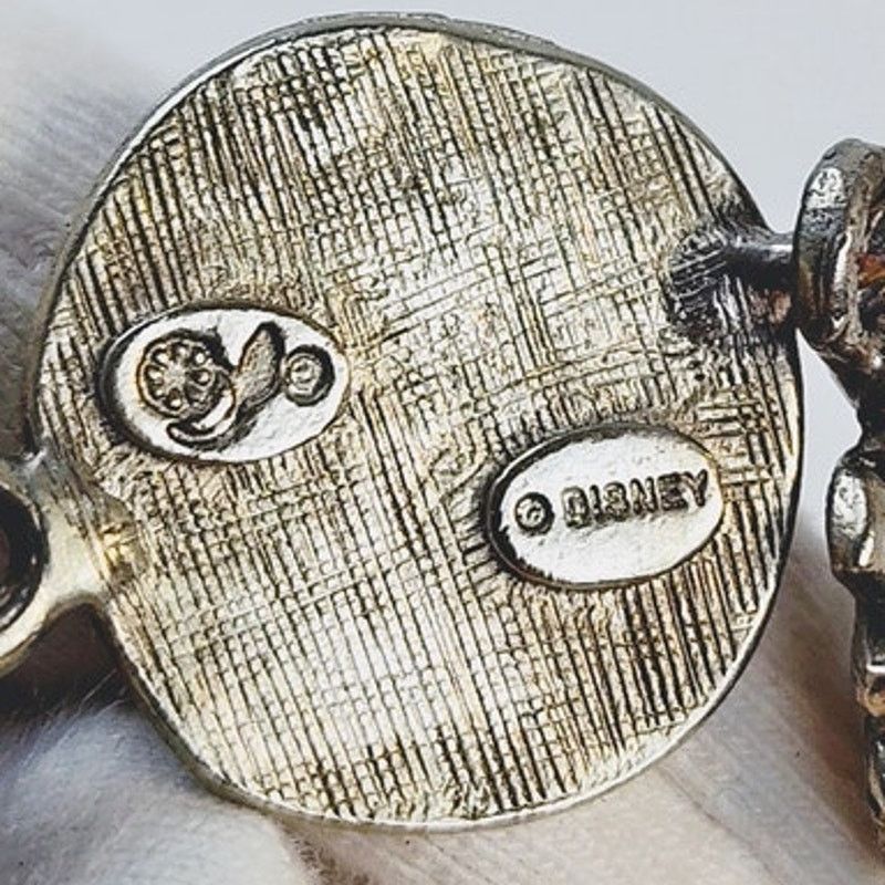 Disney Disney Pocahontas John Smith Silver Pewter Vintage Bracelet Size ONE SIZE - 8 Thumbnail