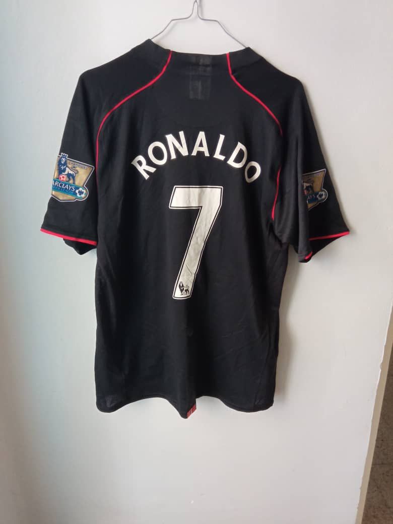 Nike Manchester united away 2007/2008 c. ronaldo jersey football Size US L / EU 52-54 / 3 - 9 Thumbnail