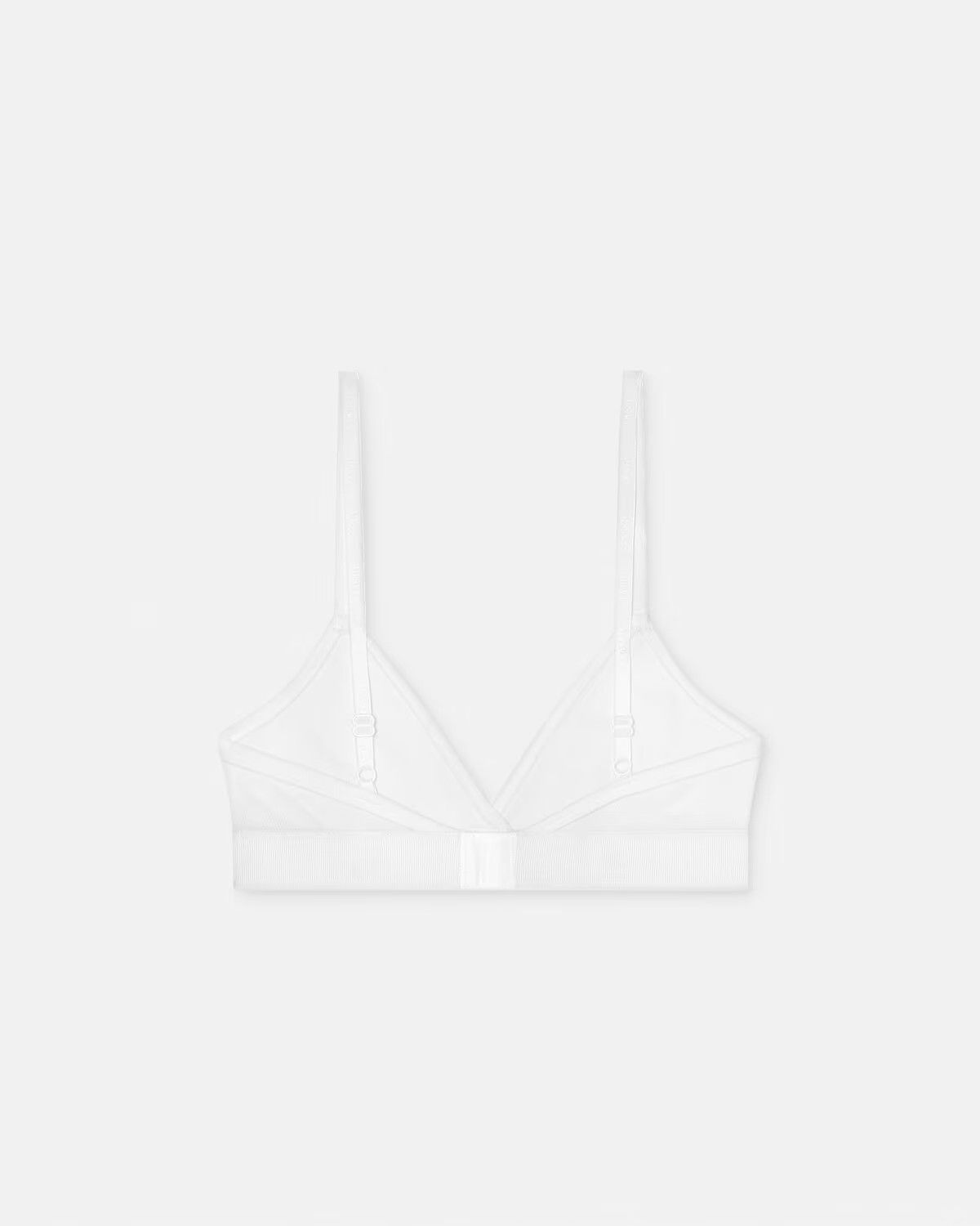 Versace o1s22i1n1024 Size: 2 / Triangle Bralette in White Size ONE SIZE - 3 Thumbnail