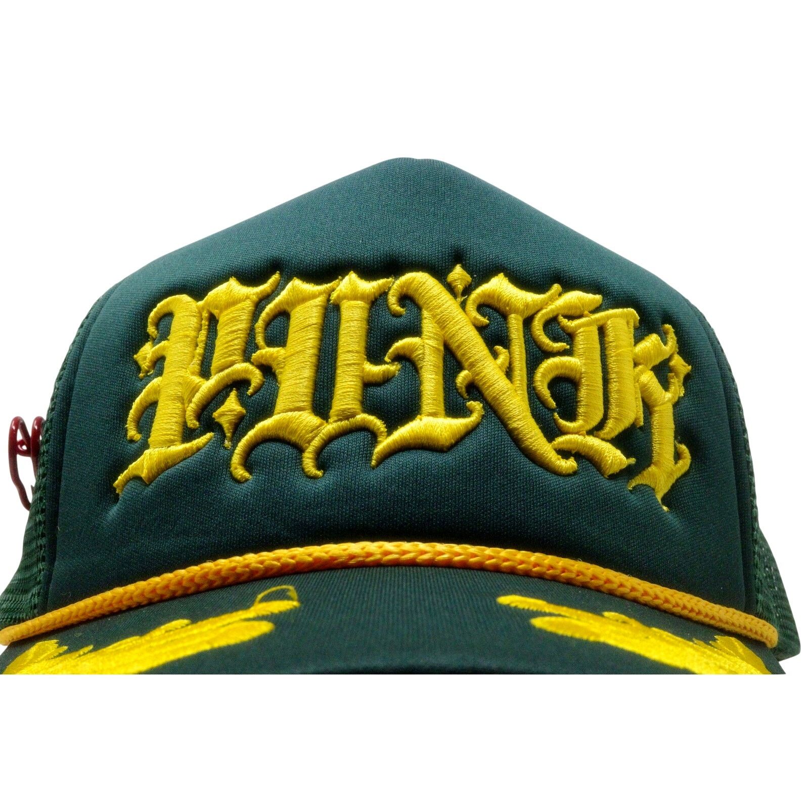 Other PUNK ® El Capitan Trucker Mesh Hat Green Military Made USA Size ONE SIZE - 8 Thumbnail