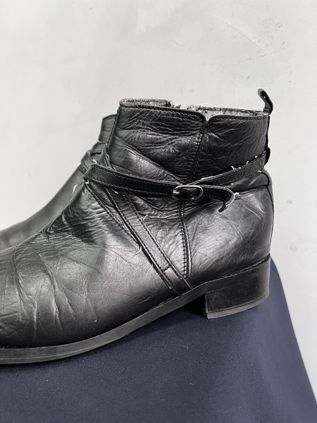 Other Leather Boots Black Streetwear Guidi Style y2k Size US 9 / EU 42 - 7 Thumbnail