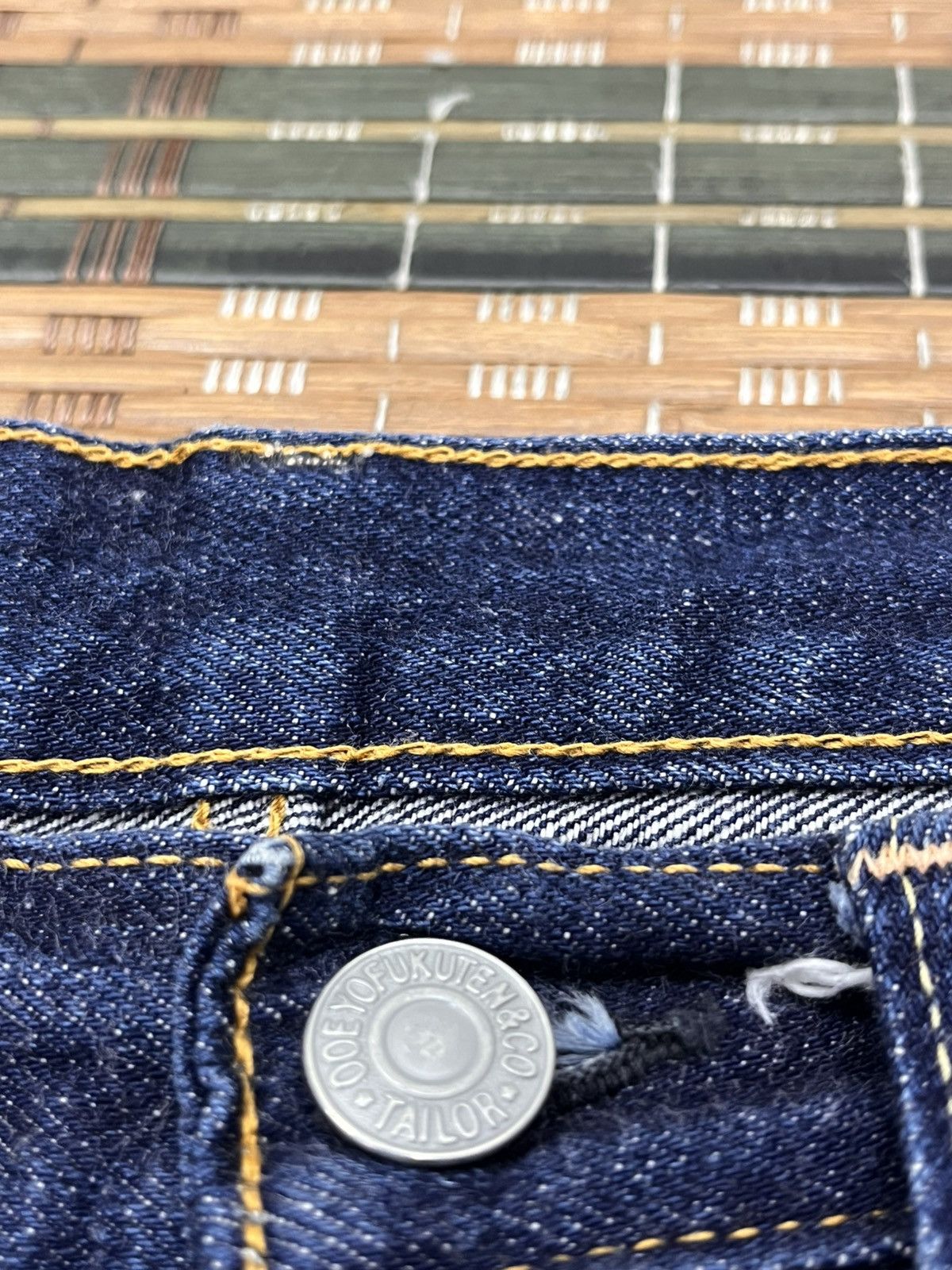 Ooe Yofukuten OOE YOFUKUTEN & CO CR17 Blue Denim Size US 28 / EU 44 - 6 Thumbnail