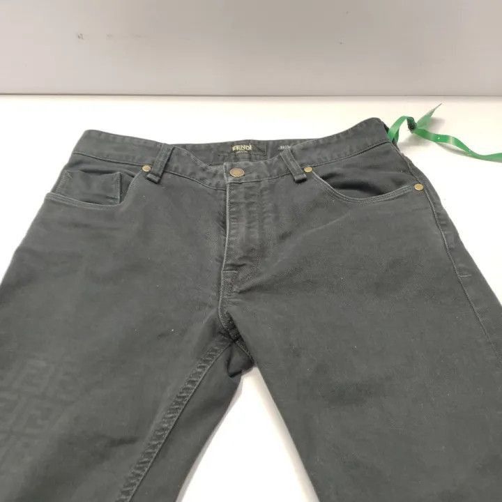 Fendi Fendi Men's Slim Fit Black Jeans -2507 Size US 32 / EU 48 - 5 Thumbnail