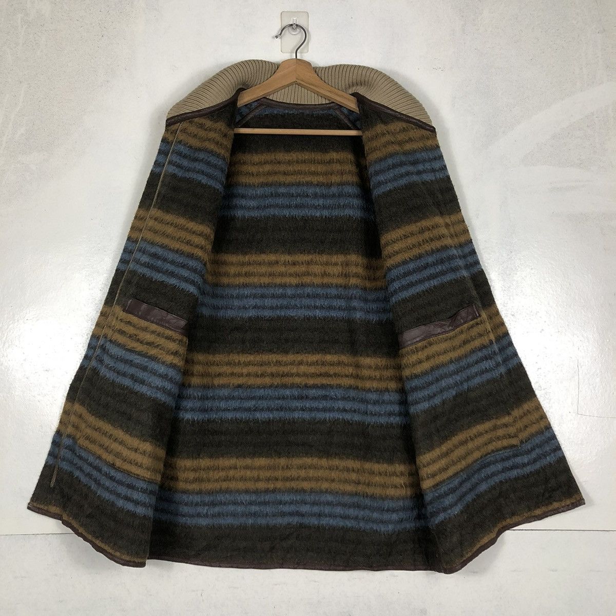 Japanese Brand 📌VINTAGE REVERSIBLE JACKET STRIPED JANE MORE ISSEY MIYAKE Size US L / EU 52-54 / 3 - 14 Thumbnail