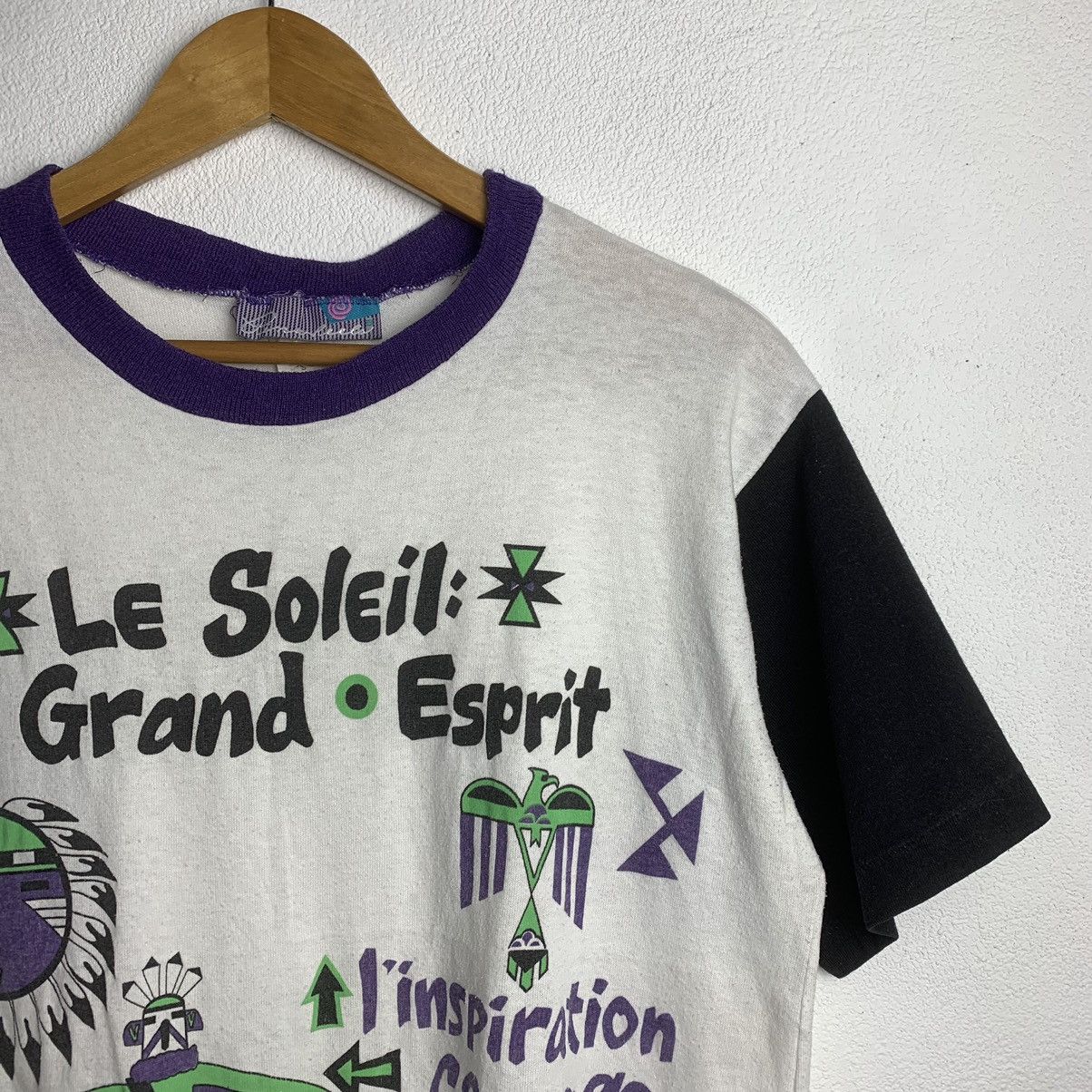 Vintage Rare Vintage Tribe T-Shirt Single Stitch Size US S / EU 44-46 / 1 - 4 Thumbnail
