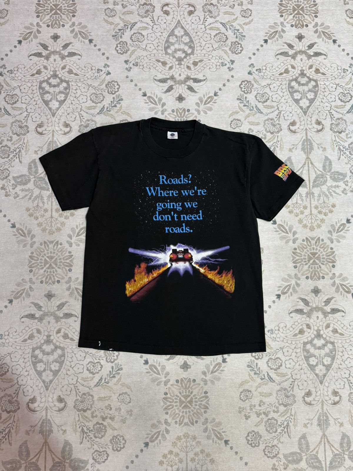Universal Studios Vintage 90s Back To The Future Promo Tee Single Stitch Size US XL / EU 56 / 4 - 1 Thumbnail
