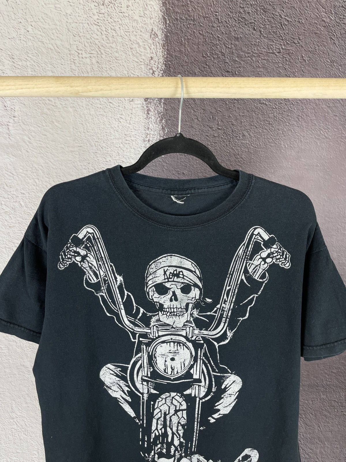 Band Tees Korn vintage 2007 tour tee shirt rare motorcycle Size US L / EU 52-54 / 3 - 3 Thumbnail