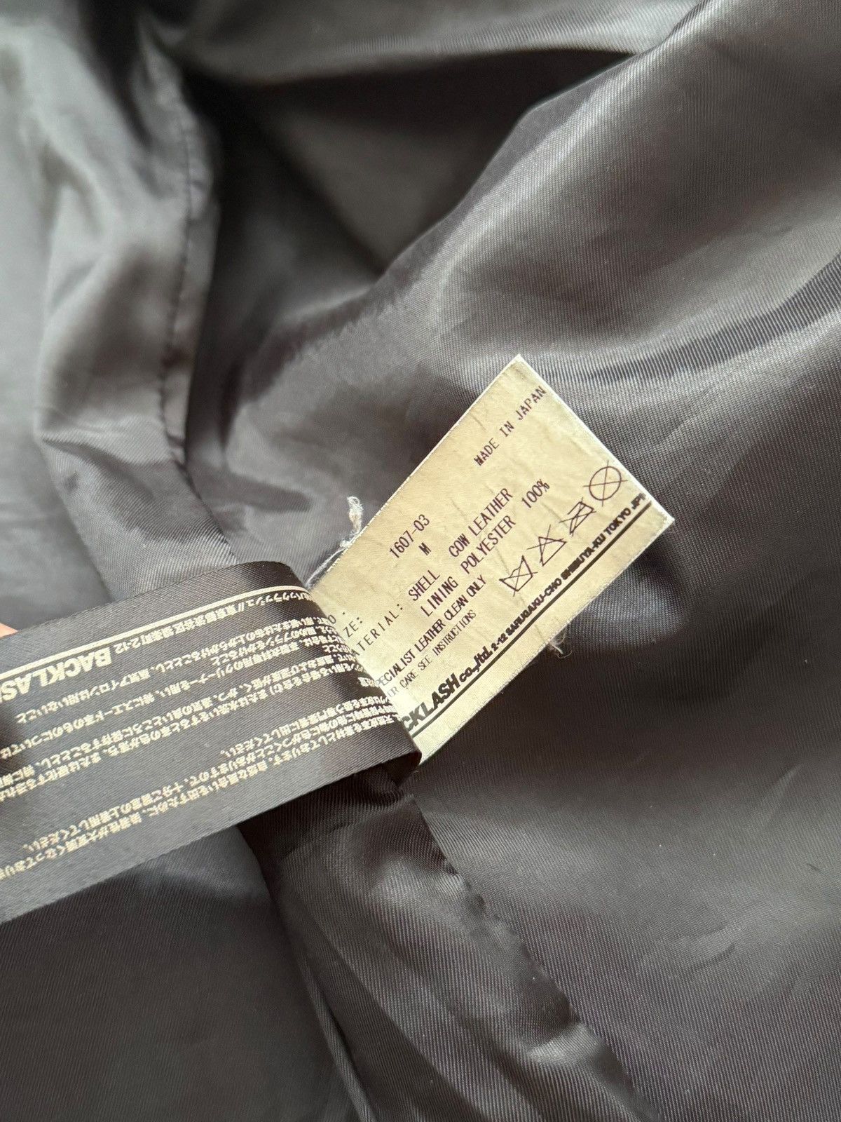 Isamu Katayama Backlash Special Garment Dyed Cow Leather Mod Coat Parka Size US M / EU 48-50 / 2 - 10 Thumbnail