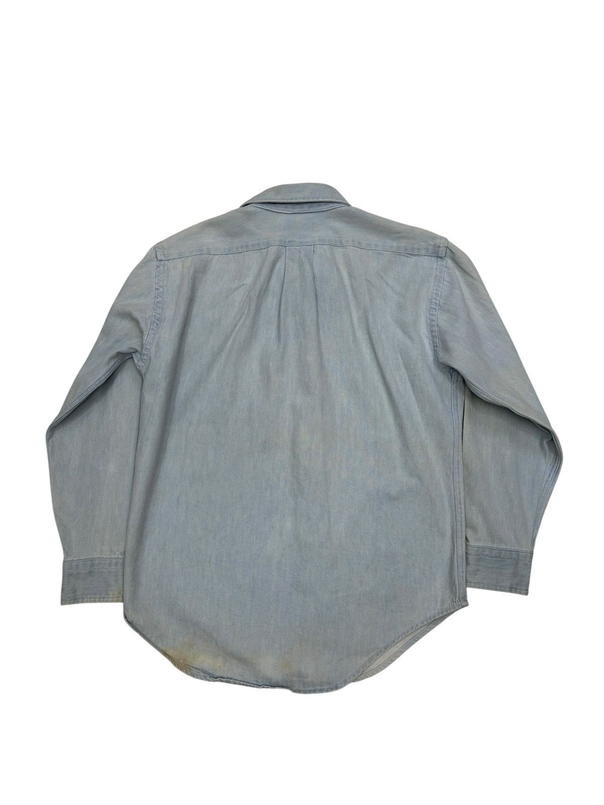 Polo Ralph Lauren Polo Ralph Lauren USA SunFaded Button Up Shirt Size M / US 6-8 / IT 42-44 - 5 Thumbnail