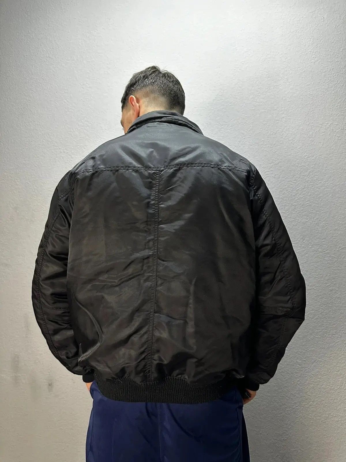 Japanese Brand × Vintage VINTAGE Y2K MA 1 intermediate Bomber Alpha Industies jacket Size US L / EU 52-54 / 3 - 12 Thumbnail