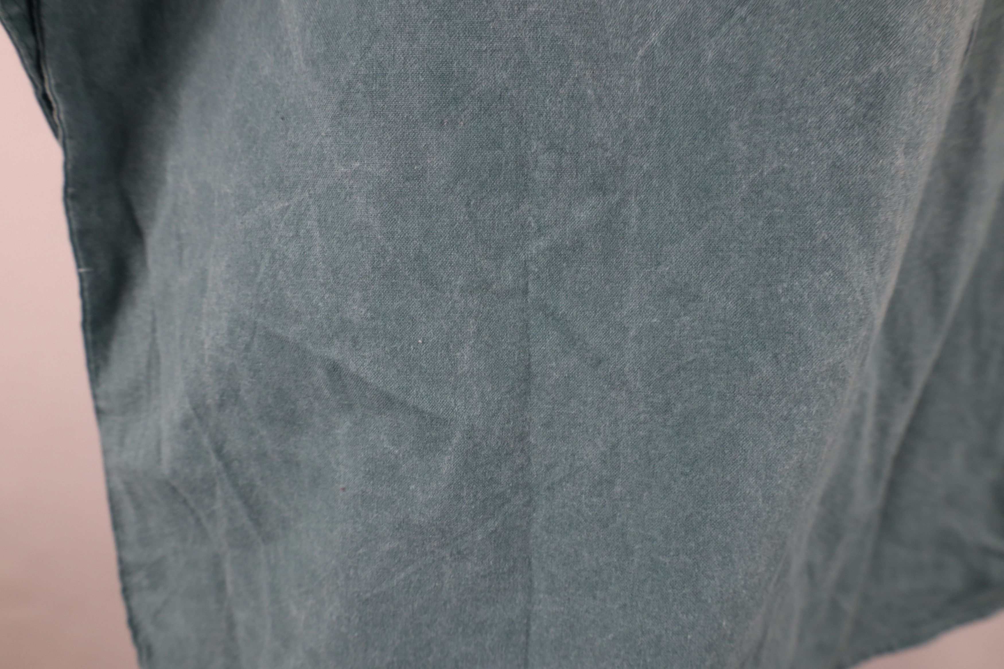Vintage Vintage 90s Streetwear Stonewash Collared Button Shirt Size US S / EU 44-46 / 1 - 12 Thumbnail
