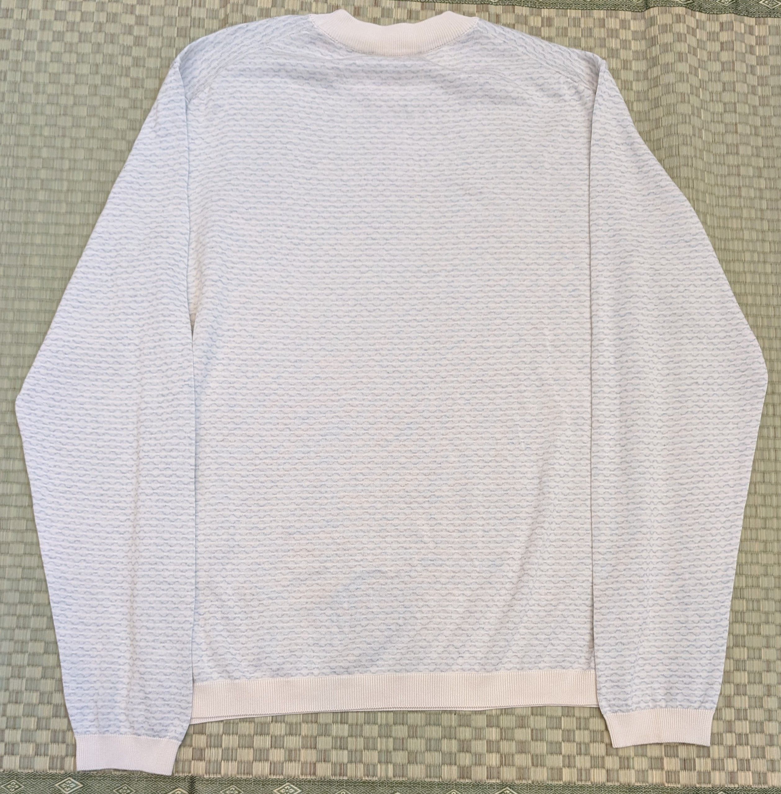 Jack Victor NWT Jack Victor Bartholomew Crew Cotton Silk Sweater Size US XL / EU 56 / 4 - 2 Thumbnail