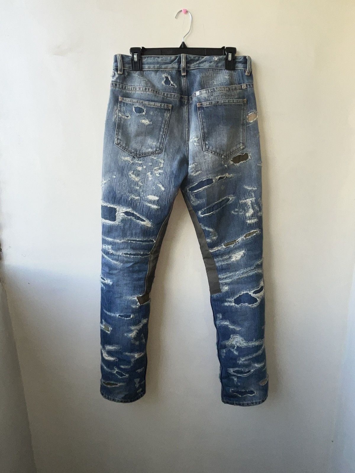 Givenchy Givenchy Moleskin Boro NWT Jeans Matthew Williams F/W 2022 Size US 30 / EU 46 - 4 Thumbnail