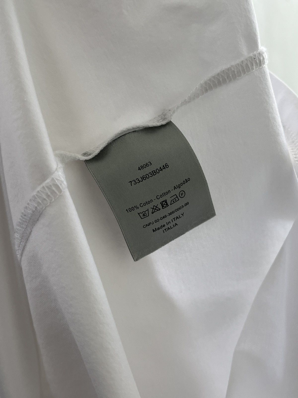 Dior Black Embroidered Bee Short Sleeve Shirt Size XL / US 12-14 / IT 48-50 - 6 Thumbnail