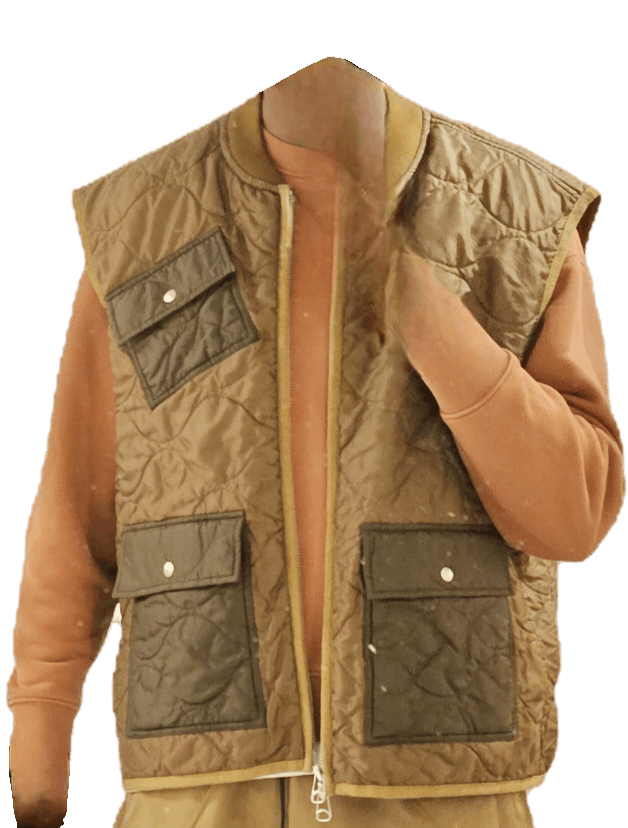 OAMC Quilted sleeveless vest Size US L / EU 52-54 / 3 - 6 Thumbnail