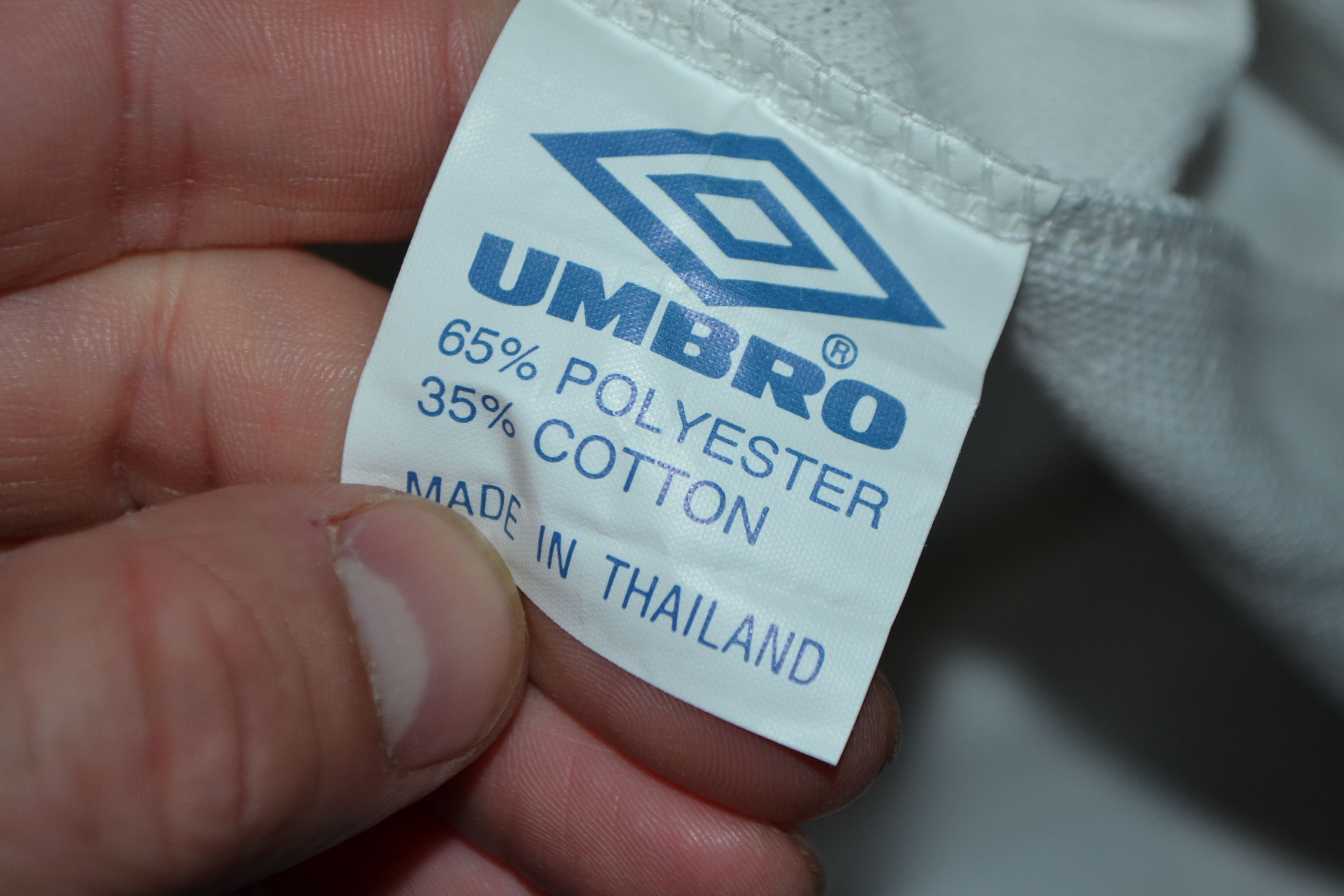 Umbro Vintage Manchester United 90s Pre Match Polo Shirt Jersey Size US L / EU 52-54 / 3 - 6 Thumbnail
