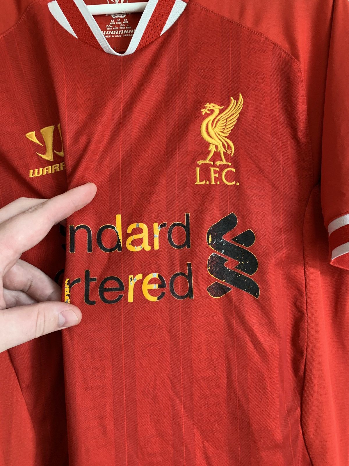 Warrior Liverpool 2014 Football Shirt Warrior Soccer COUTINHO #10 Size US S / EU 44-46 / 1 - 8 Thumbnail