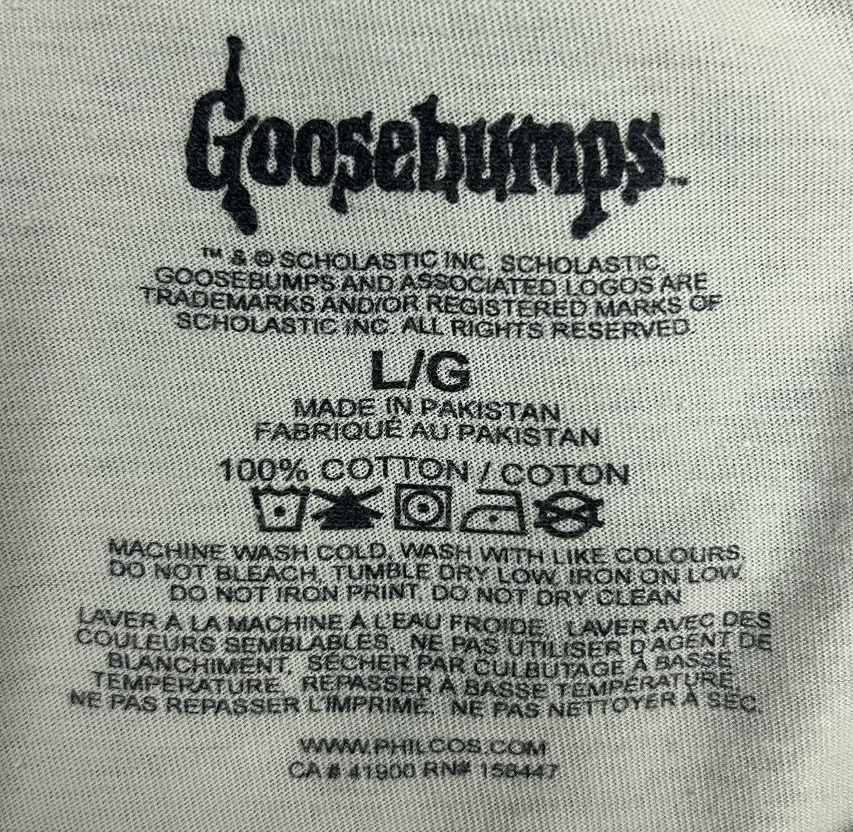 Other GOOSEBUMPS THE ABOMINABLE SNOWMAN OF PASADENA SHIRT Size US L / EU 52-54 / 3 - 6 Thumbnail