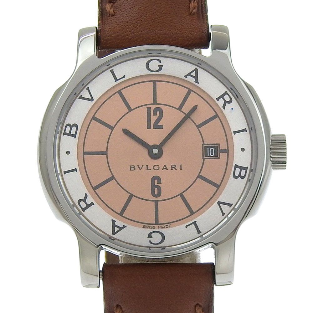 Bvlgari Bvlgari Bvlgari Solo Tempo Stainless Steel Quartz Metal Quartz ST29SL DUTY FREE for USA Size ONE SIZE - 1 Thumbnail