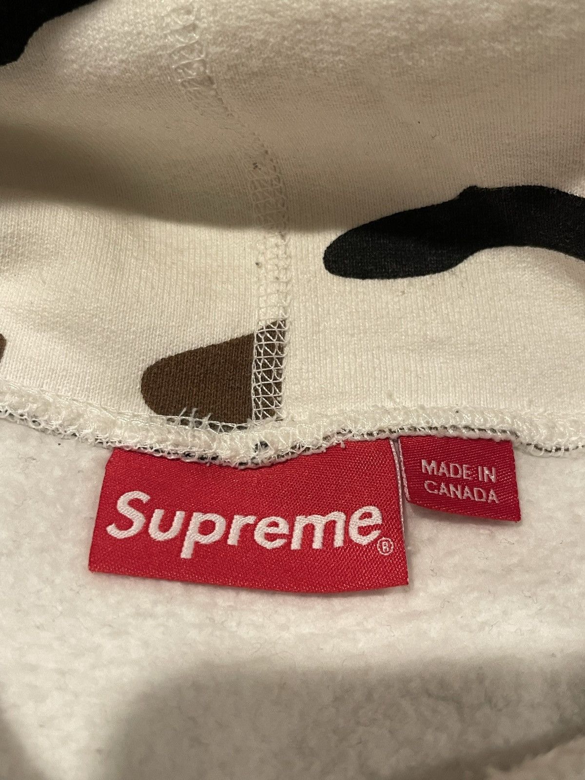 Supreme Supreme Cow Camo Box logo hoodie 2017 Size US XL / EU 56 / 4 - 12 Thumbnail