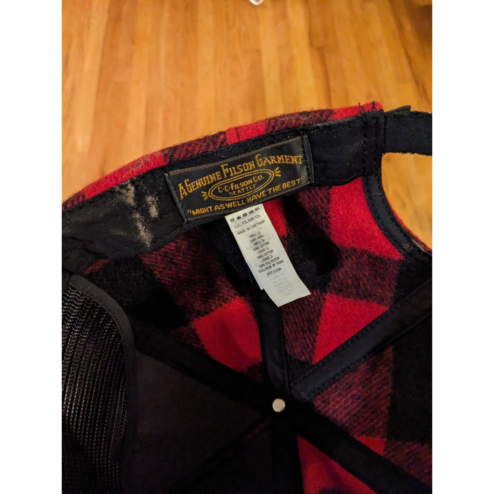 Filson Filson Mackinaw Wool Forester Trucker Hat Size ONE SIZE - 2 Thumbnail