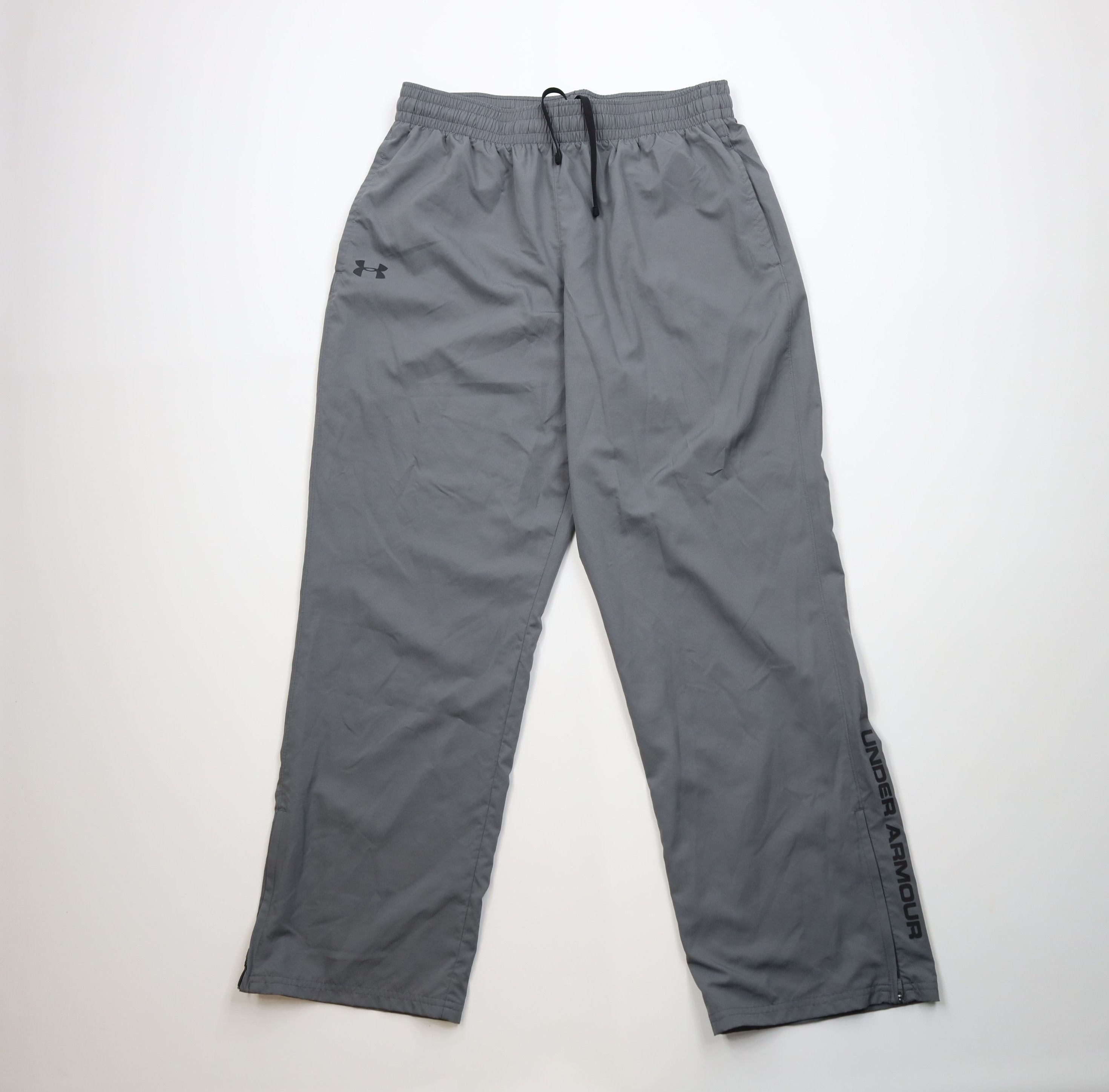 Under Armour Under Armour Loose Fit Lined Wide Leg Windbreaker Pants Gray Size US 38 / EU 54 - 1 Thumbnail
