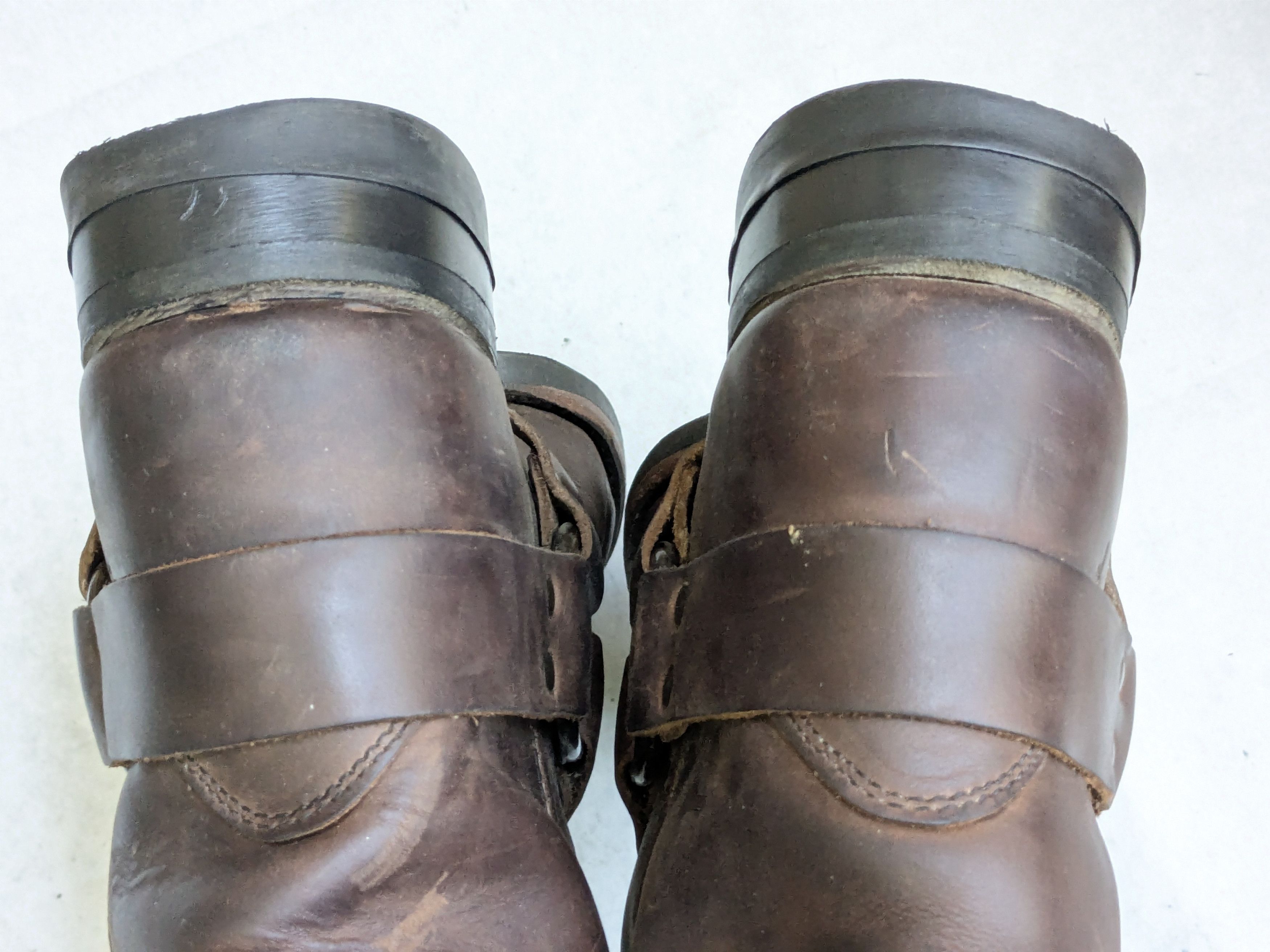 Frye Frye Harness Boots Brown 10.5 M Leather Straps Size US 10.5 / EU 43-44 - 12 Thumbnail