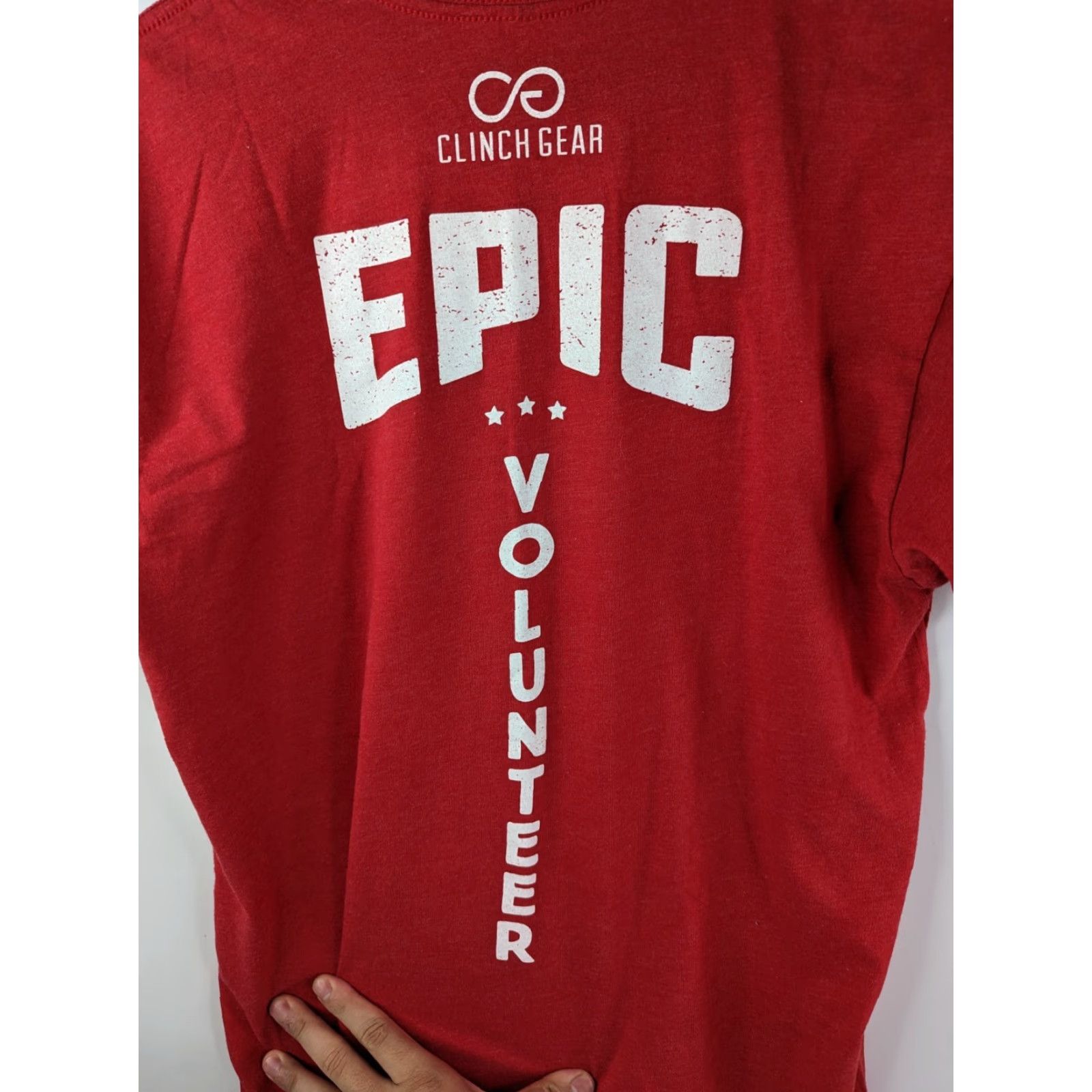 Vintage Clinch Gear T-Shirt Mens Size Medium Red Short Sleeve Crew Neck Graphic Epic Series Size US M / EU 48-50 / 2 - 5 Thumbnail