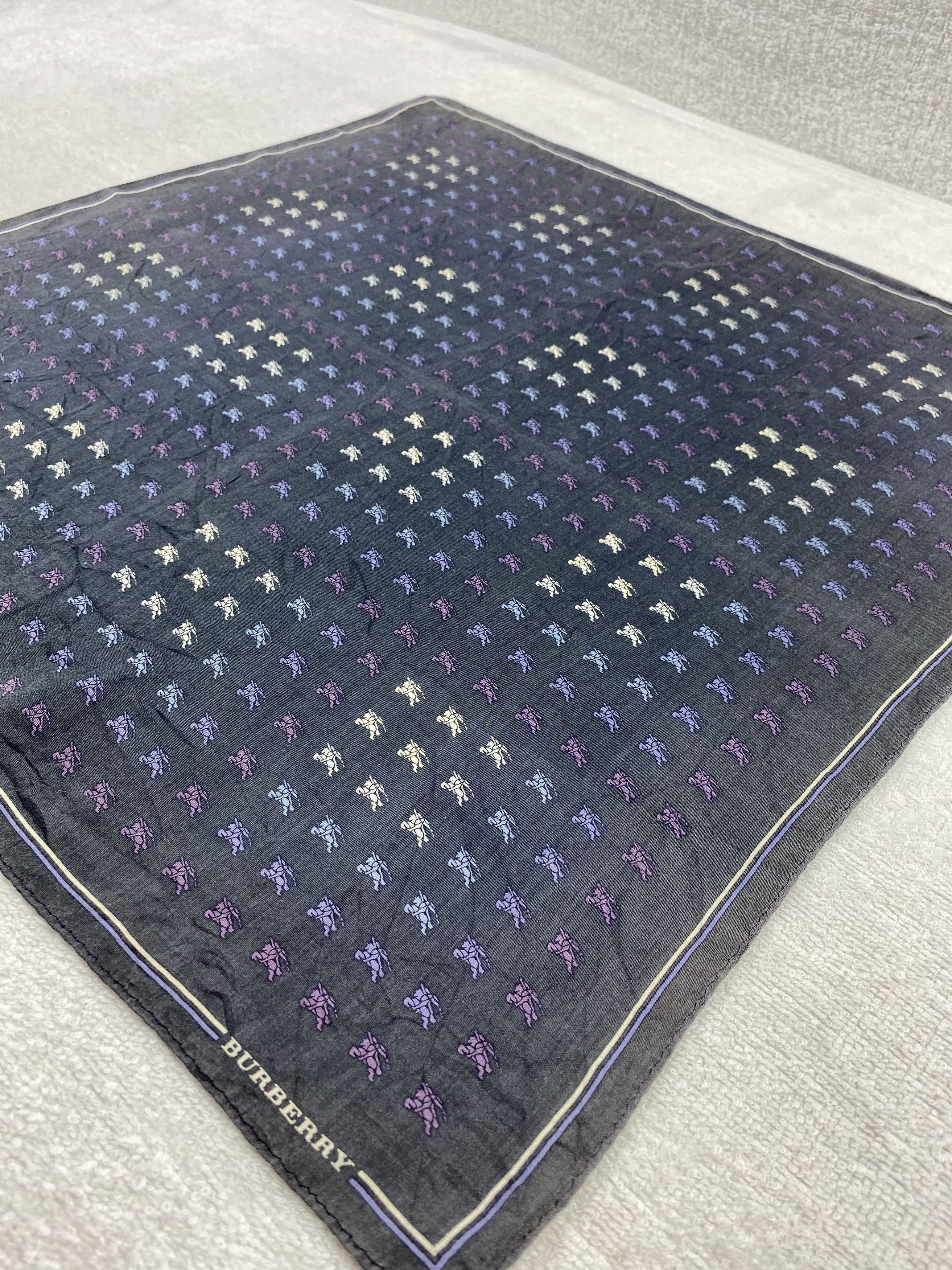 Burberry Burberry Monogram Handkerchief / Bandana / Neckerchief Size ONE SIZE - 4 Thumbnail
